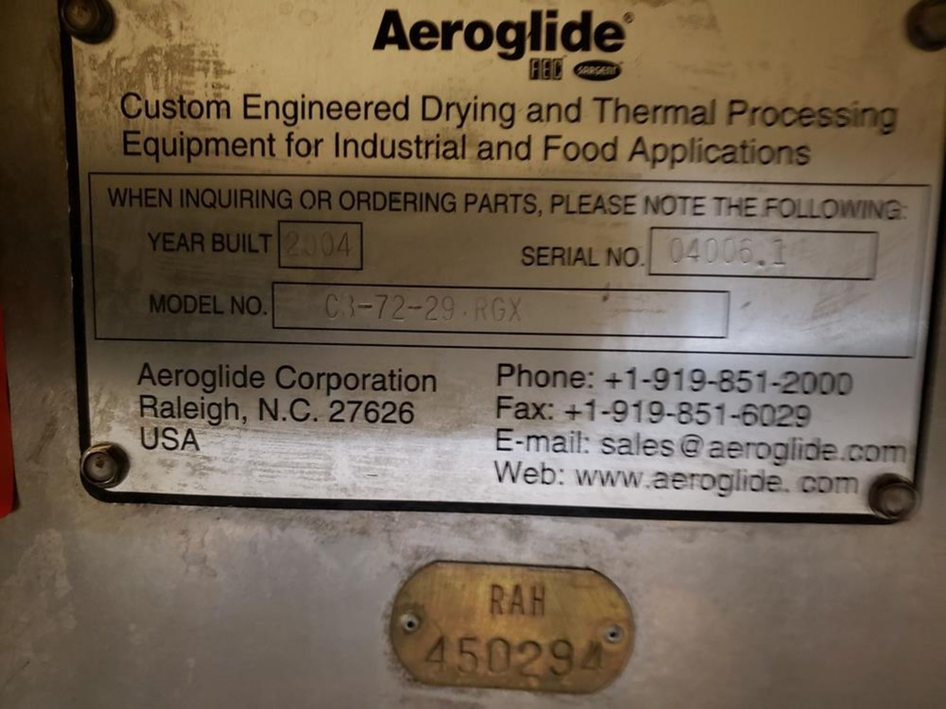 2004 Aeroglide Pre-Dryer, Puffer and Toaster with Cooling Conveyor, 60" X | Rig Fee: Contact Rigger - Image 20 of 36