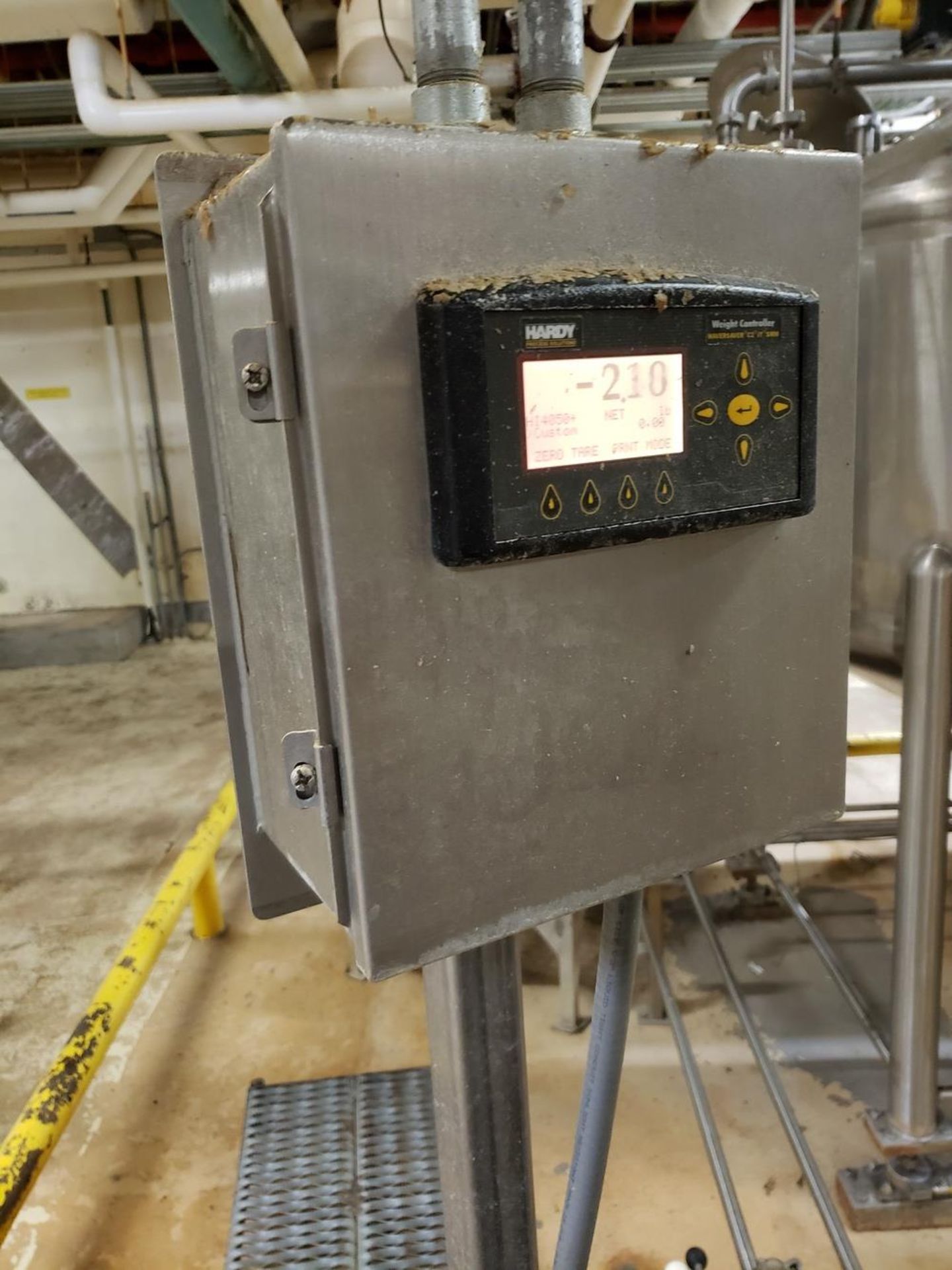 Groen 60 Gallon Jacketed, Agitated Mixing Kettle, M# SA-F-60 SP, Load Cell Mounted | Rig Fee: $250 - Image 6 of 6