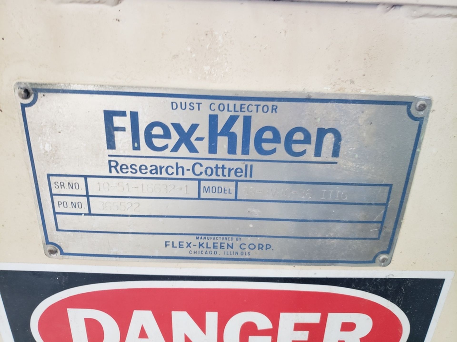 Flex-Kleen Dust Collector, W/ Rotary Valve | Rig Fee: $1000 - Image 2 of 2
