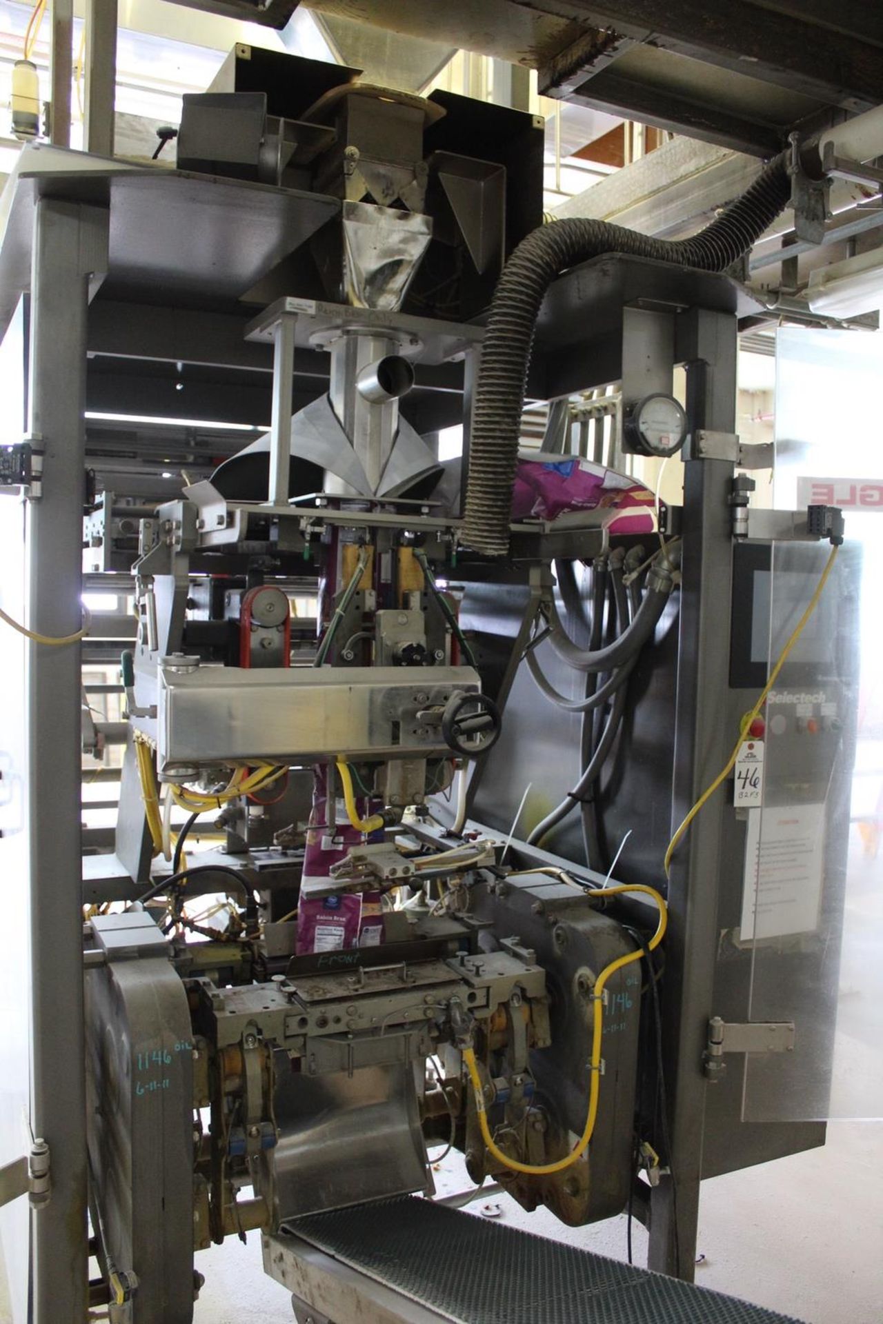 2004 Triangle Vertical Form Fill Seal Bagger, M# B52CTZ/A918SHH1, S/ - Subj to Bulk | Rig Fee: $800 - Image 3 of 6