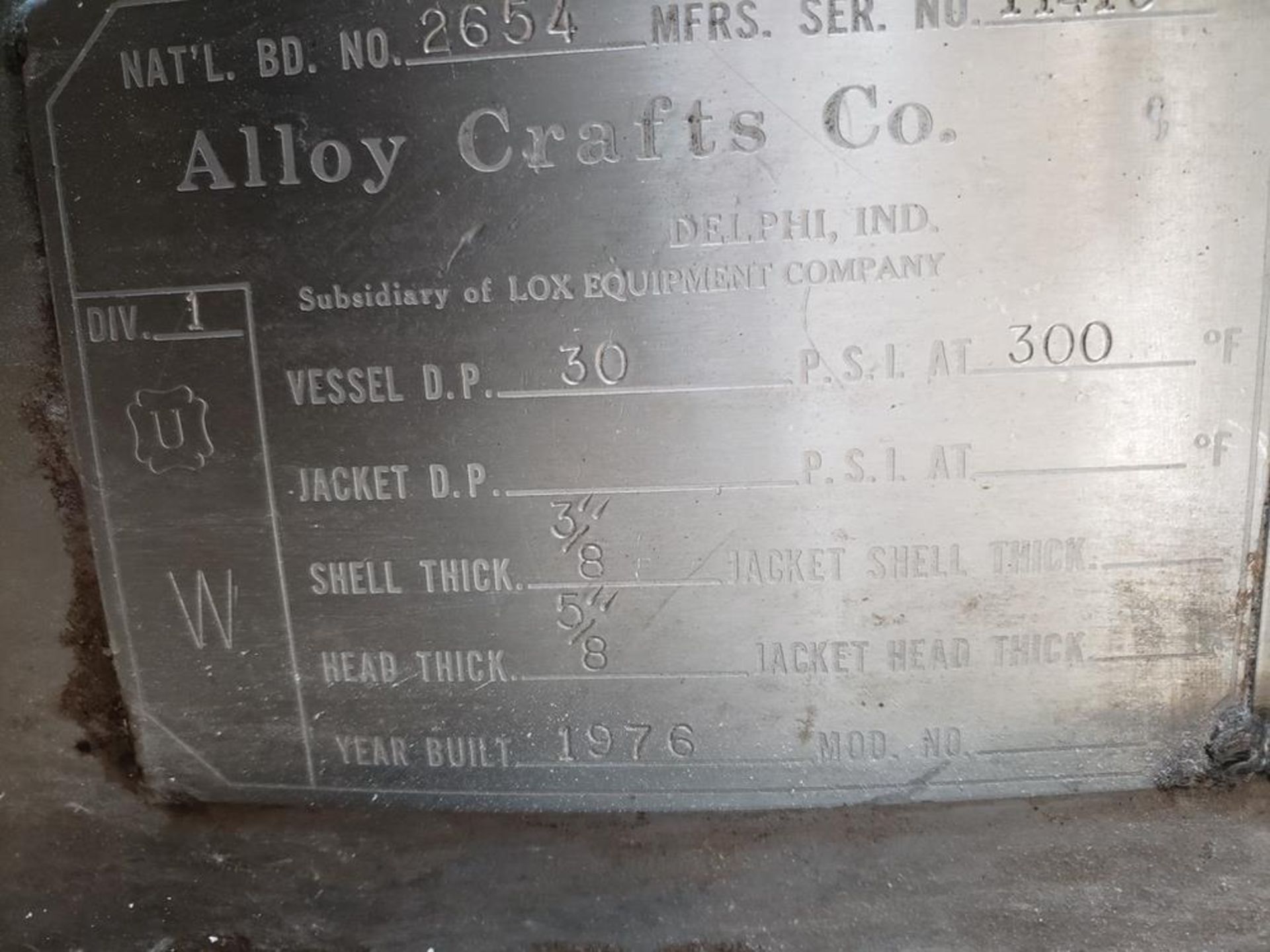 Hamilton 565 Gallon Rotary Steam Pressure Cooker | Rig Fee: $1200 - Image 3 of 3