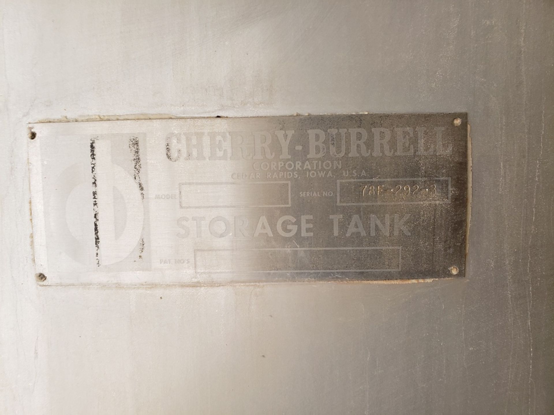 Cherry Burrell 5,000 Gallon Jacketed Storage Tank | Rig Fee: $2250 - Image 2 of 3