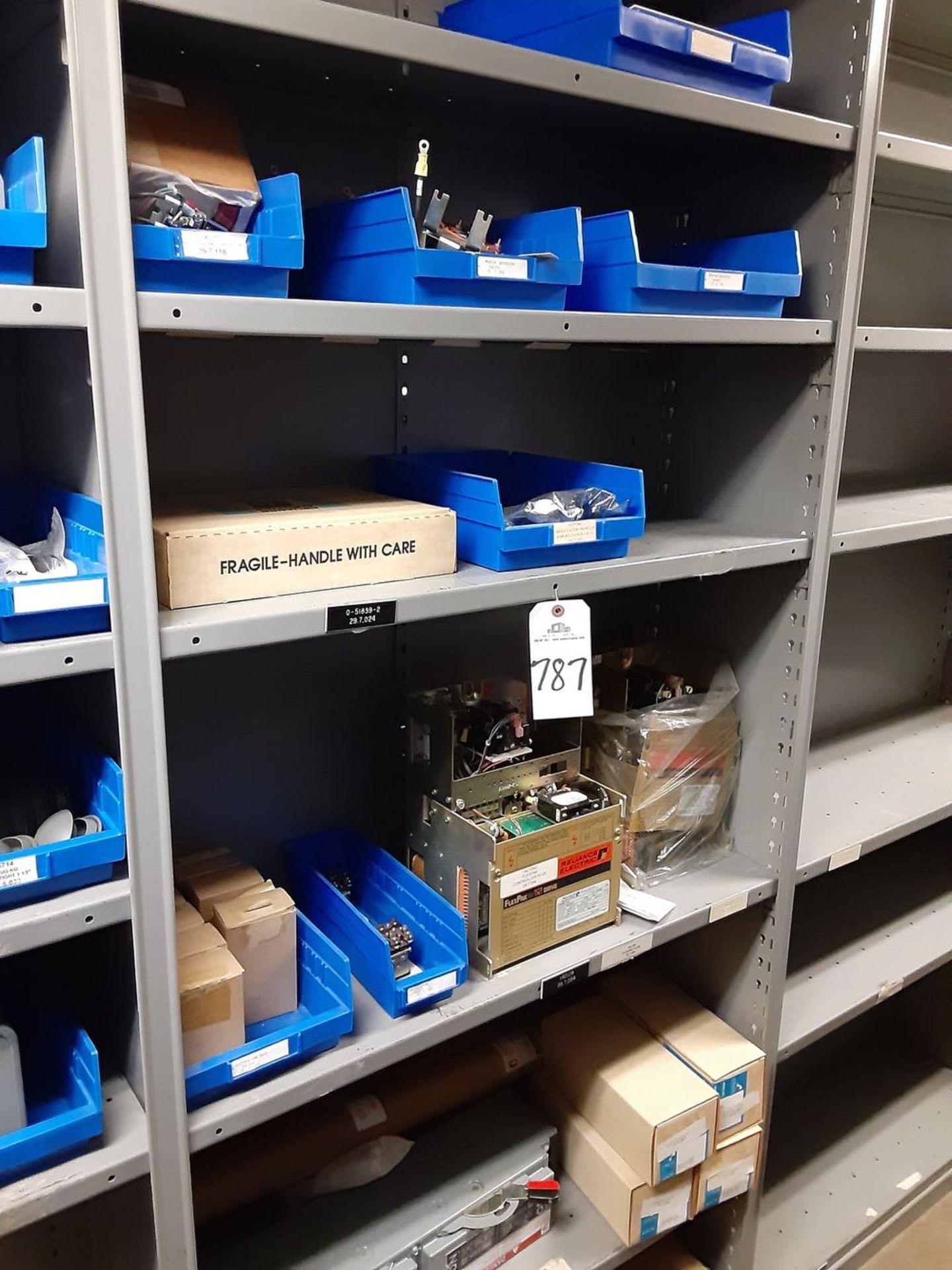 Contents of Shelving Section, Spare Parts - Subject to Bulk Bid 513A | Rig Fee: $100 or Hand Carry