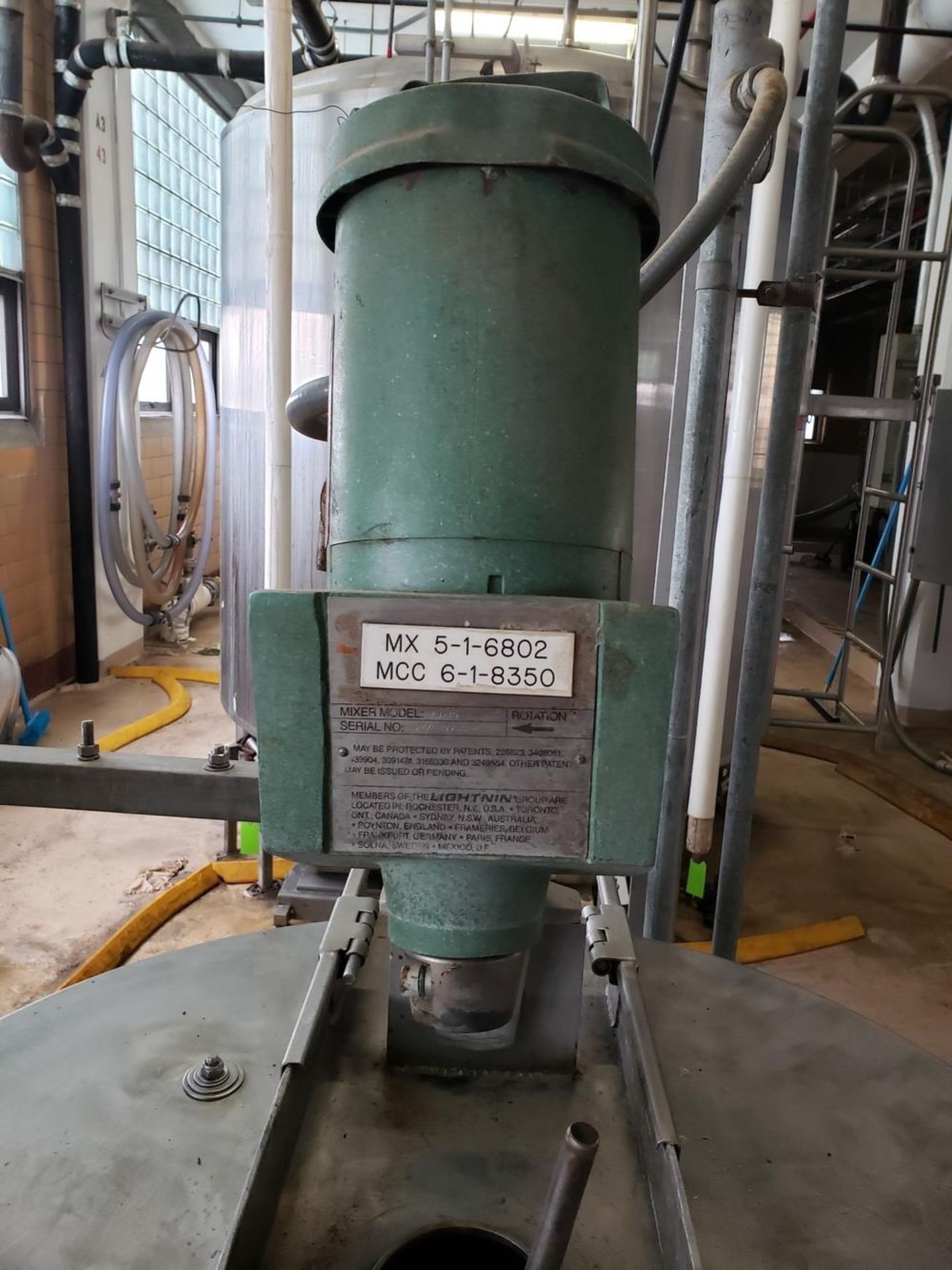 Groen 60 Gallon Jacketed, Agitated Mixing Kettle, M# SA-F-60 SP, W/ Sanitary Pump, | Rig Fee: $250 - Image 2 of 5