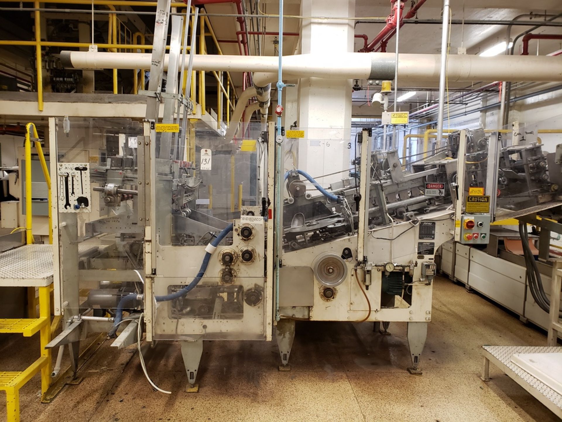 Jones Tray Erector, W/ Side Seam Gluer, S/N S-4489 | Rig Fee: $1250