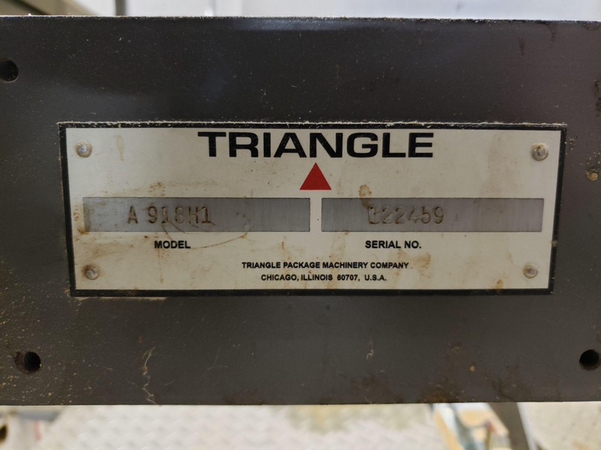 2012 Triangle 9 Pocket Feeder Scale, M# A918H1, S/N 122459 - Subject to Bulk Closin | Rig Fee: $500 - Image 2 of 5