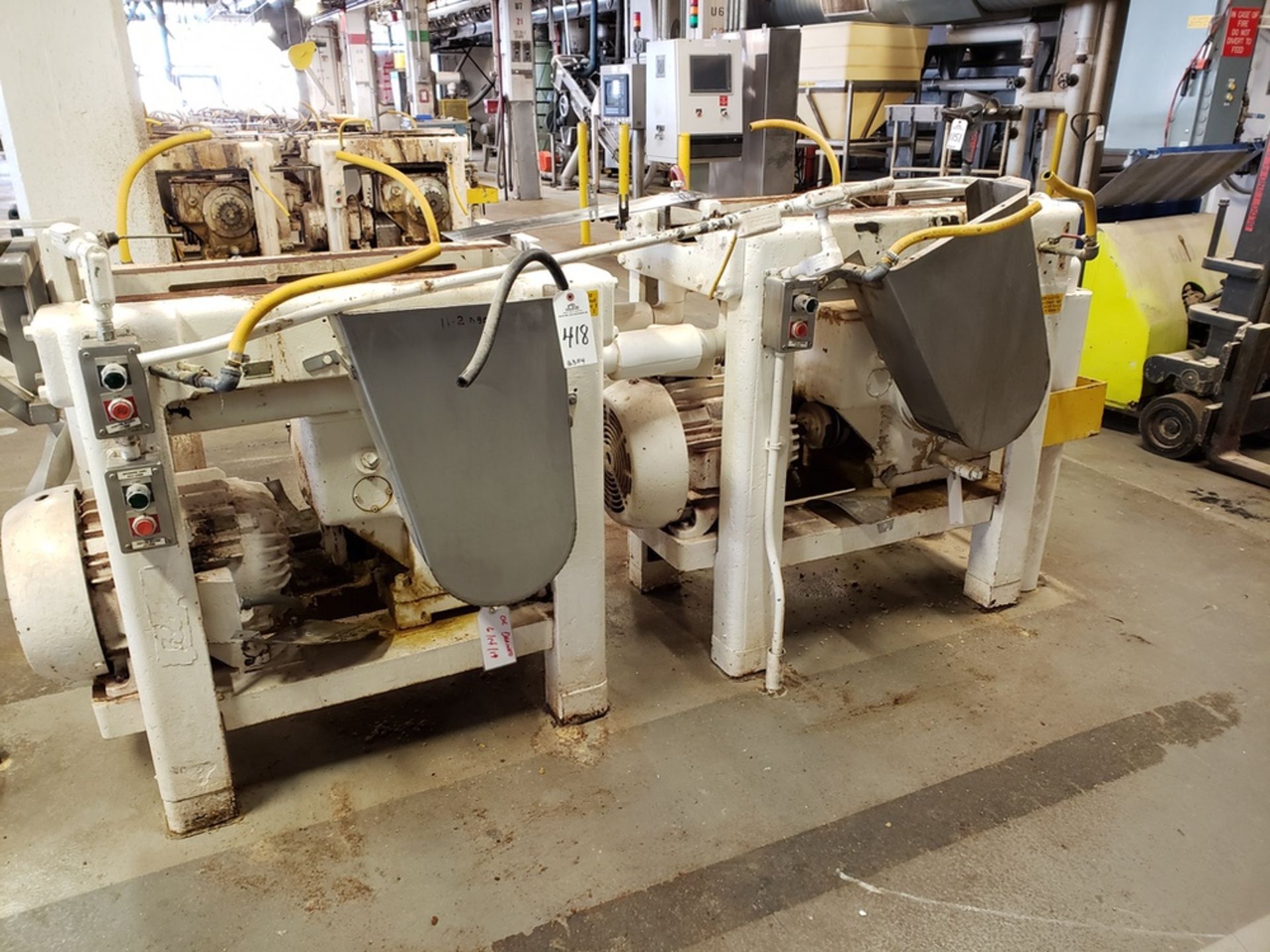 Lot of (2) 15 HP Motor/Gear Box Units | Rig Fee: $250