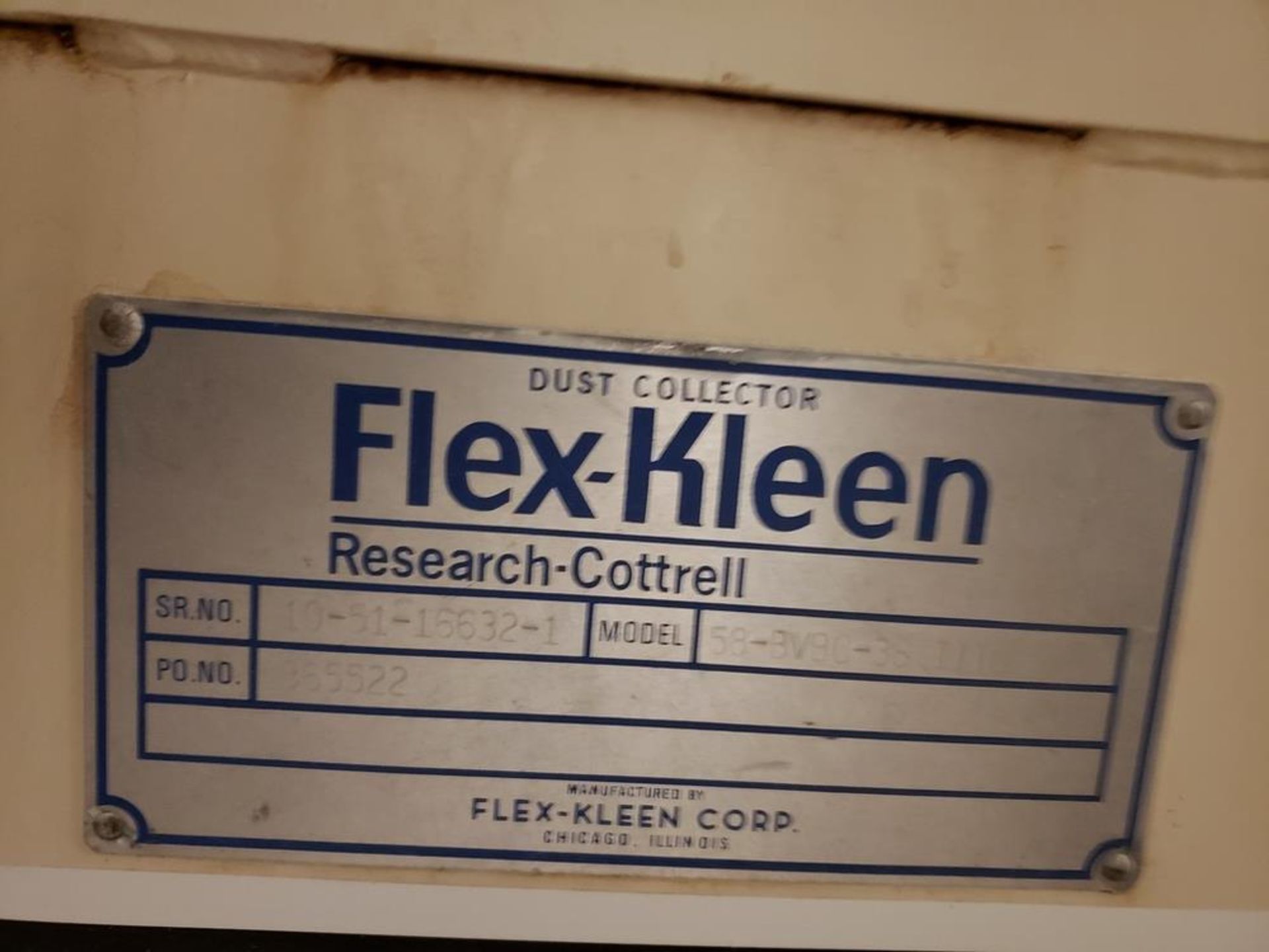 Flex-Kleen Dust Collector, W/ Rotary Valve | Rig Fee: $1400 - Image 2 of 2