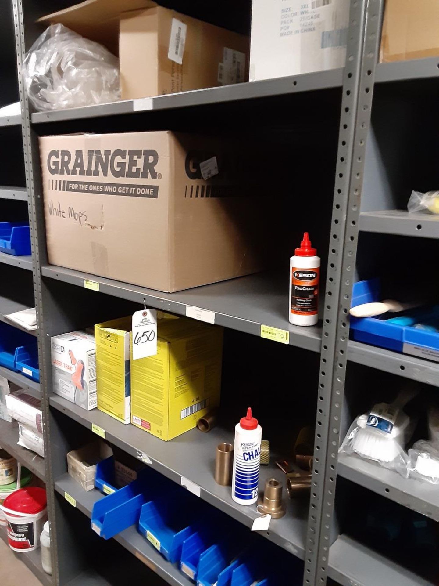 Contents of Shelving Section, Spare Parts - Subject to Bulk Bid 513A | Rig Fee: $100 or Hand Carry