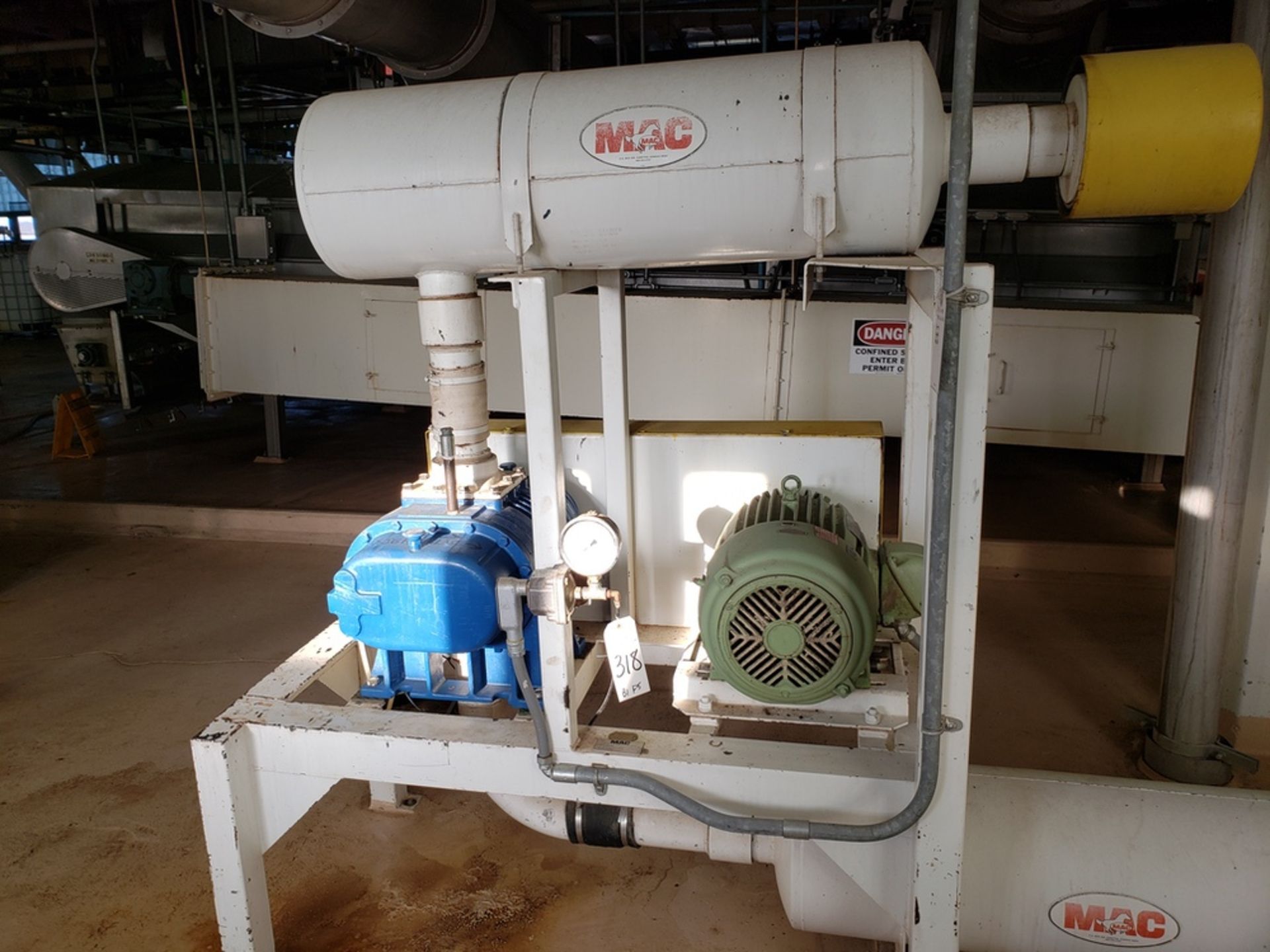 20 HP Blower Skid | Rig Fee: $375