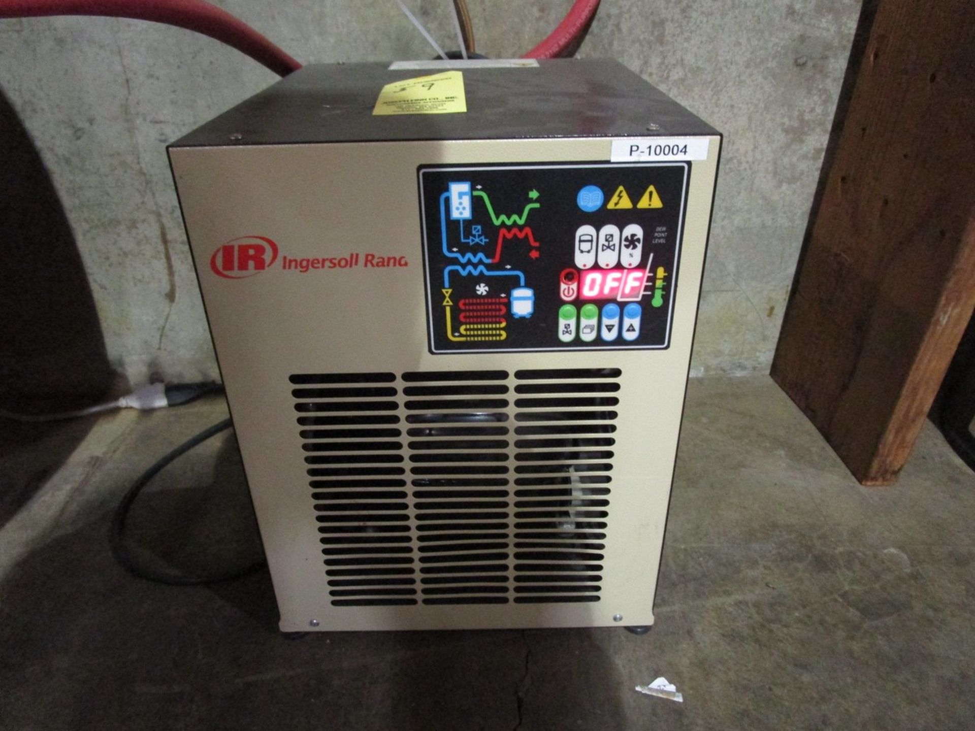 Ingersoll Rand 2545E-10V-V Tank mounted Air compressor s/n CBV286233, 10HP, IR D18IN | Rig Fee: $150 - Image 5 of 6