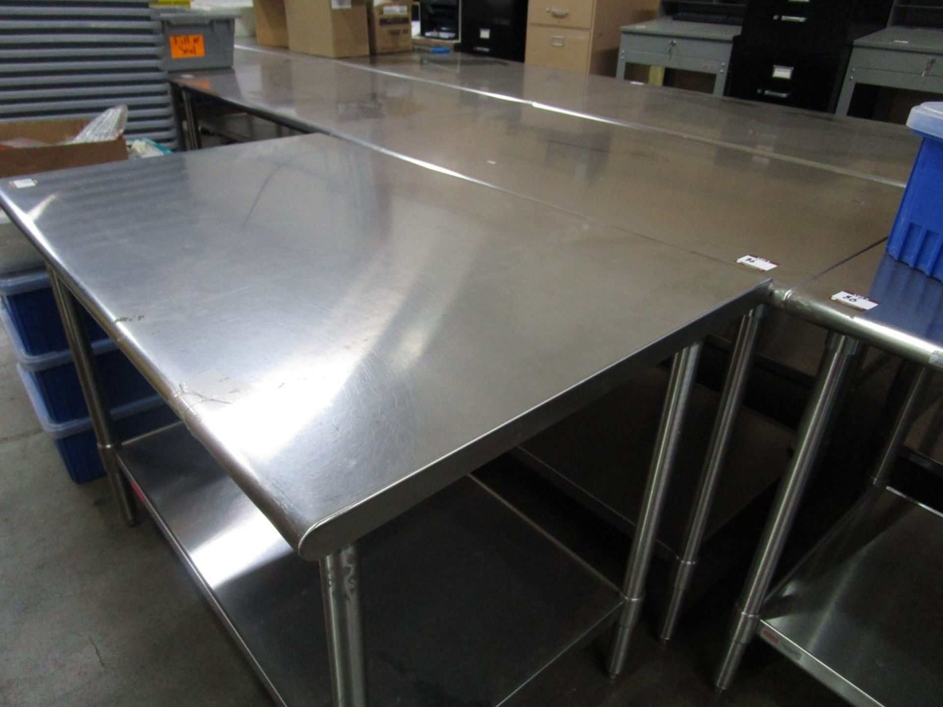 (6) SS Top Tables 4' | Rig Fee: $50