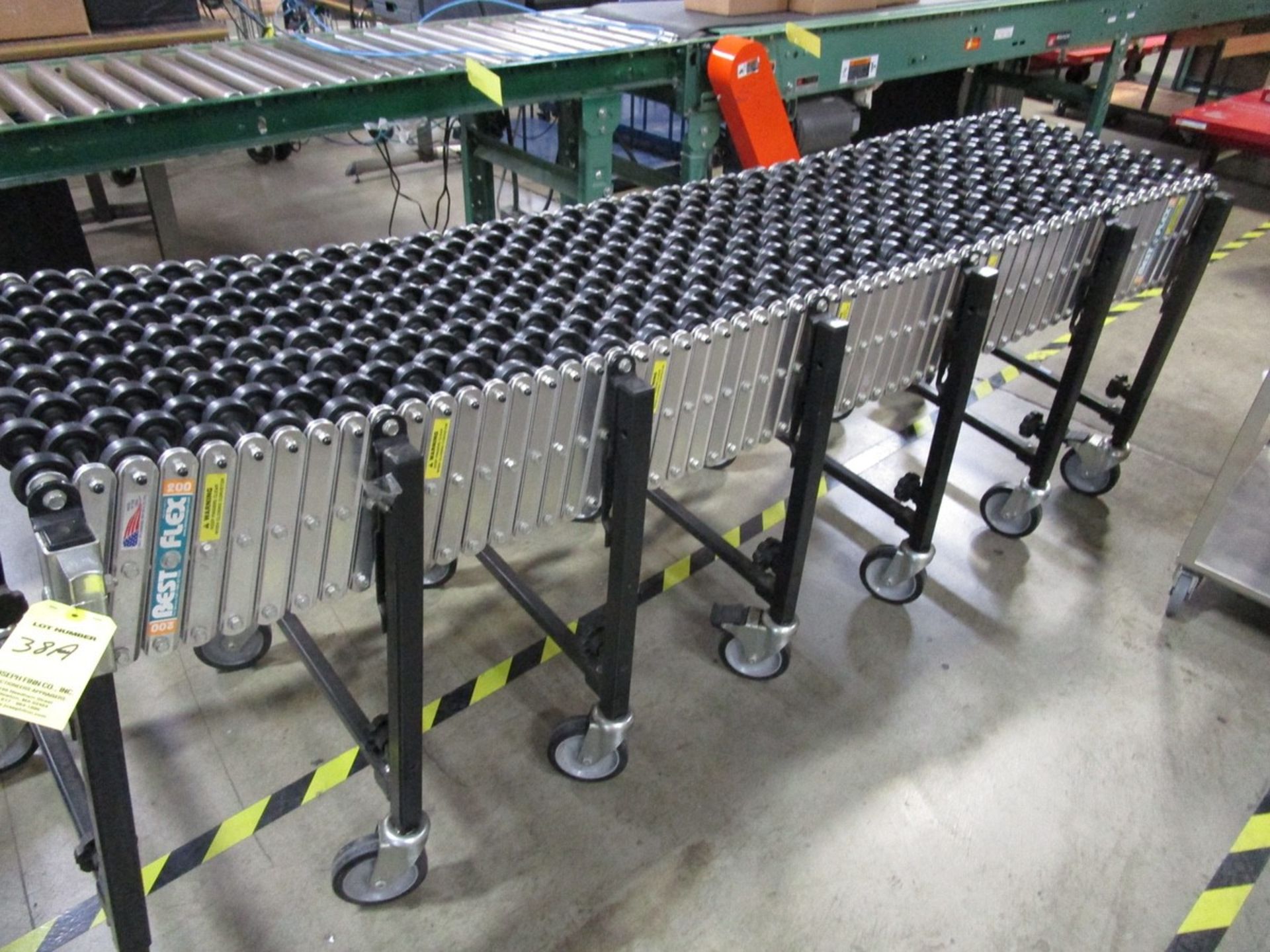 (2) Sections Best Flex Expandable Conveyor | Rig Fee: $50 - Image 4 of 4