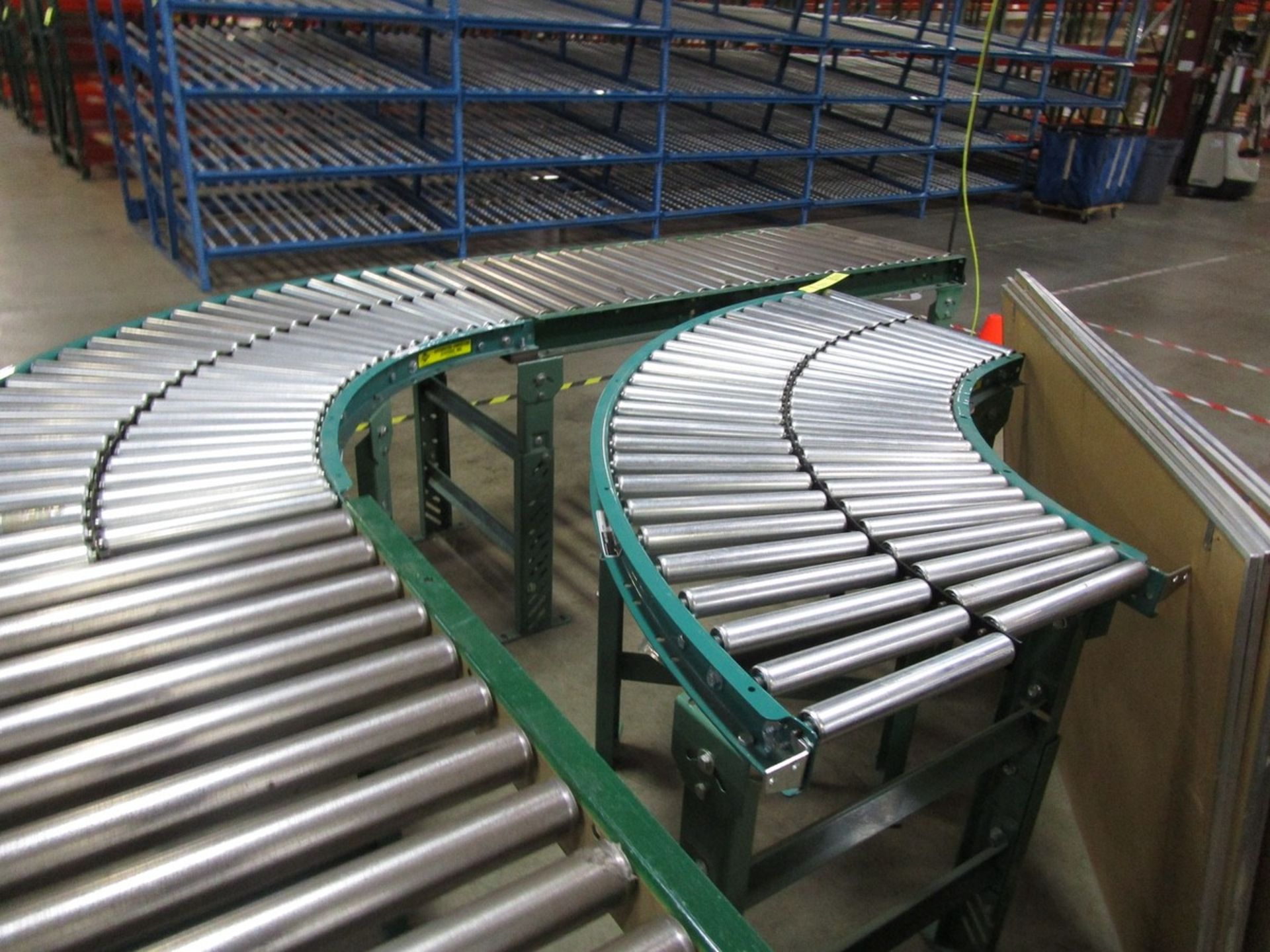 18" x 15' Power Conveyor with Roller Conveyor | Rig Fee: $100 - Image 6 of 6