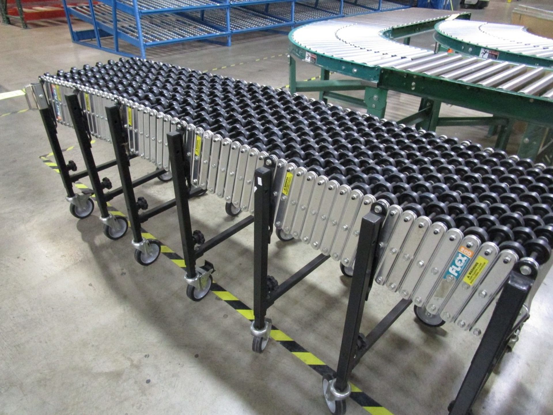 (2) Sections Best Flex Expandable Conveyor | Rig Fee: $50 - Image 3 of 4