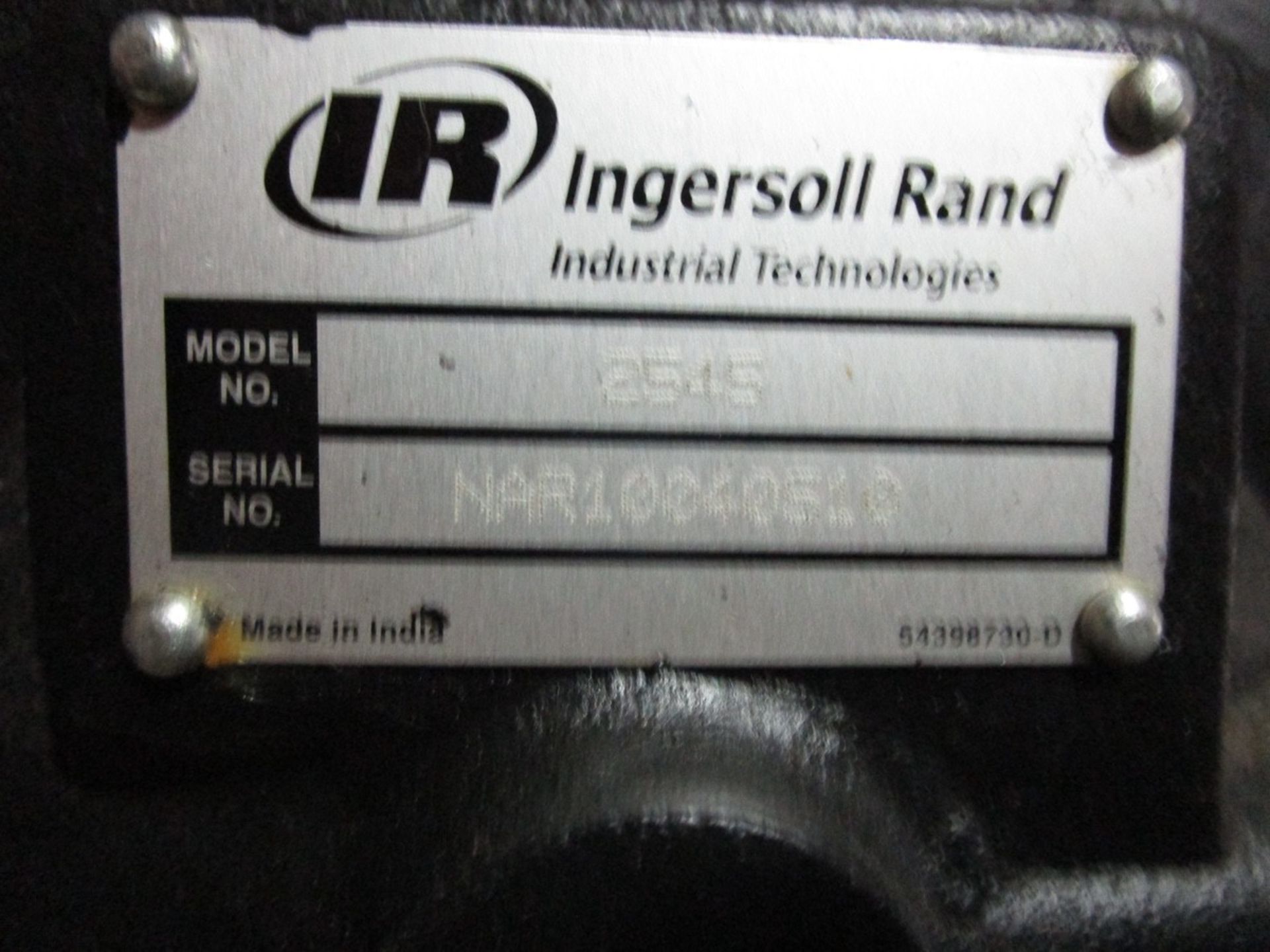 Ingersoll Rand 2545E-10V-V Tank mounted Air compressor s/n CBV286233, 10HP, IR D18IN | Rig Fee: $150 - Image 3 of 6