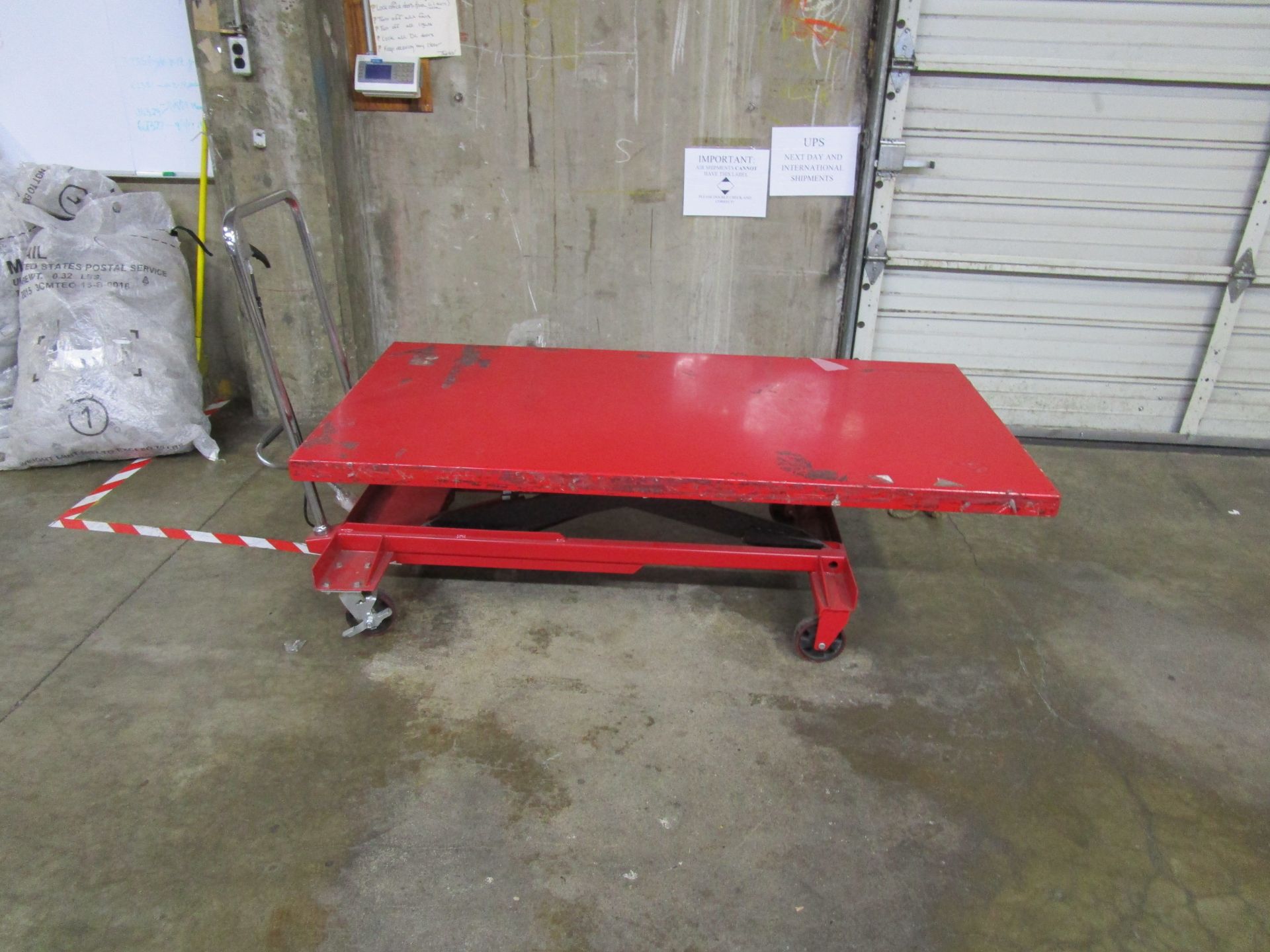 (2) Dayton 4ZC18J Scissor Lift Tables | Rig Fee: $100