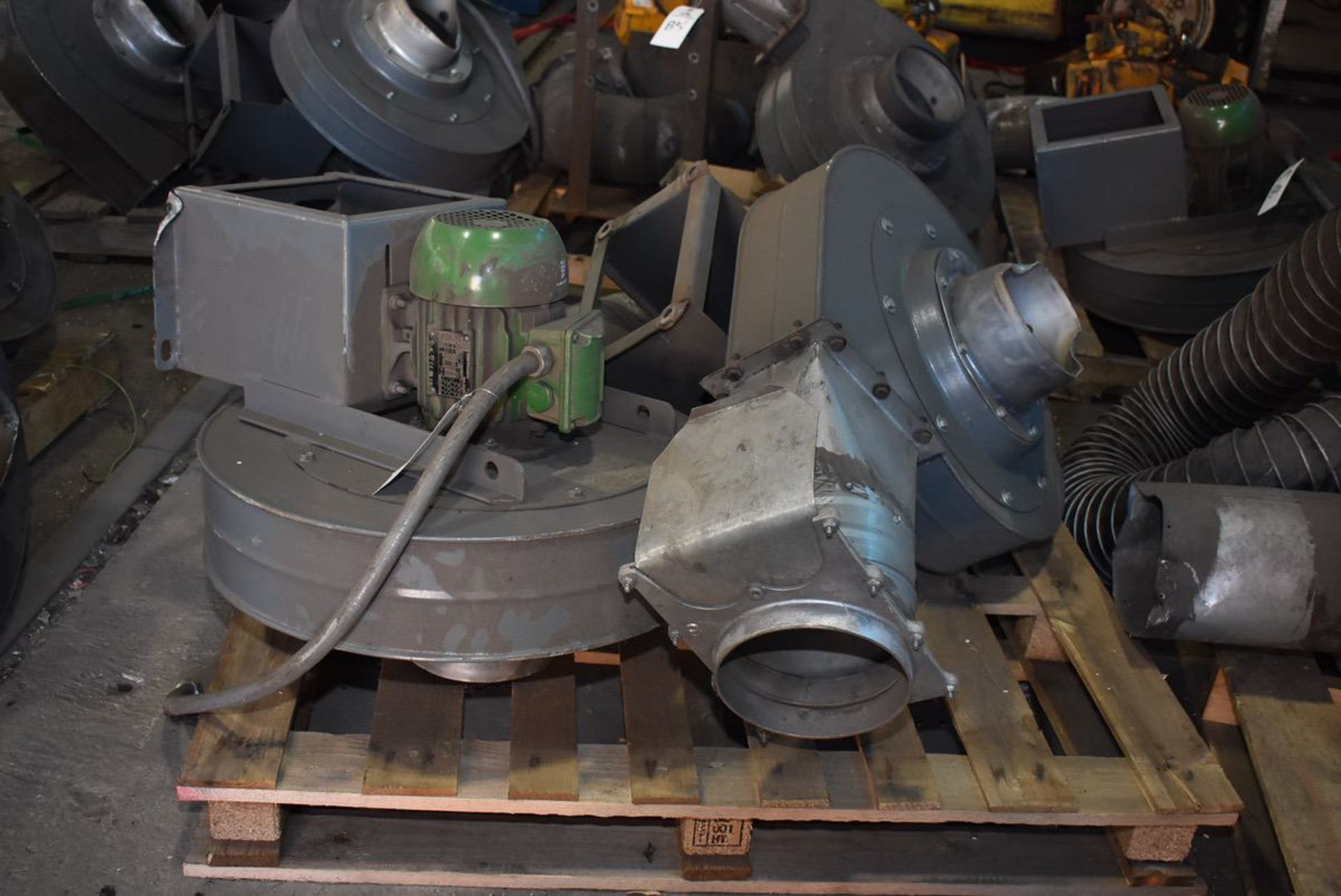 Lot Tags 81 - 86 - (3) Mistral Blowers with WEG 1 HP Motors, (2) Mistral Blower Units, Mistral Model - Image 3 of 9