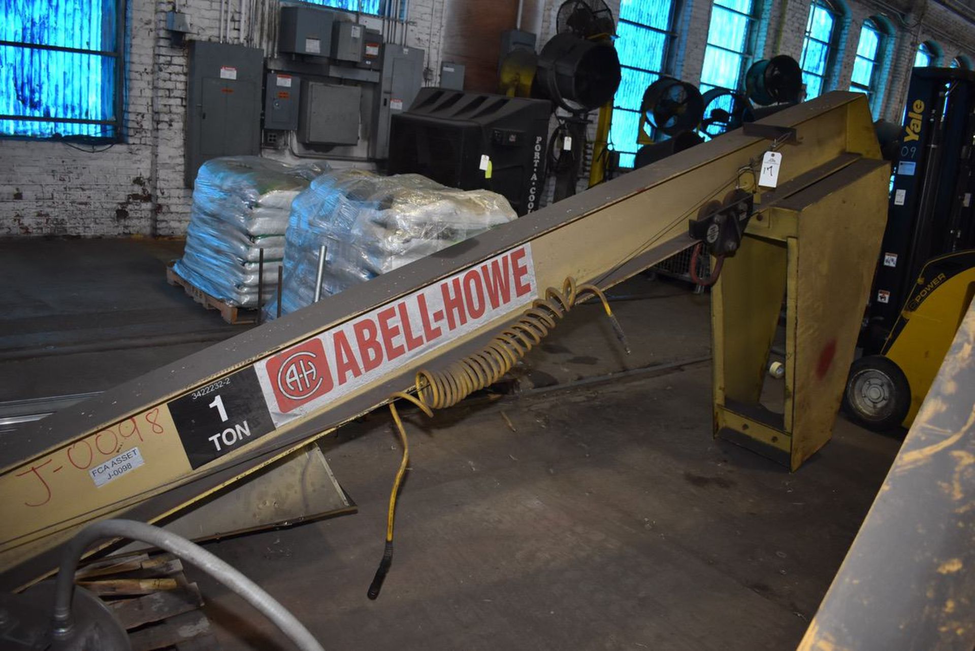 Abell Howe Jib Boom, Rated 1 Ton Capacity, 15ft Length