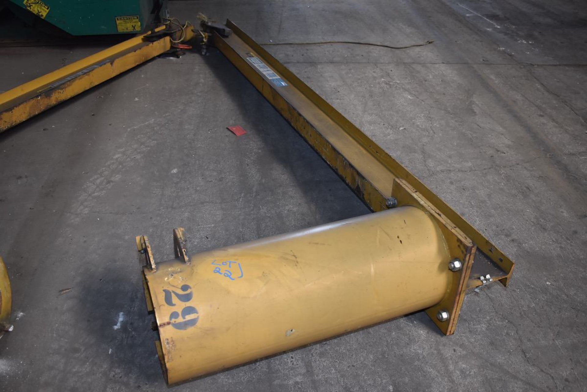 Contrx Cranes Jib Boom, Rated 1 Ton Capacity, 9ft Length, S/N: 48549 (ID #29)