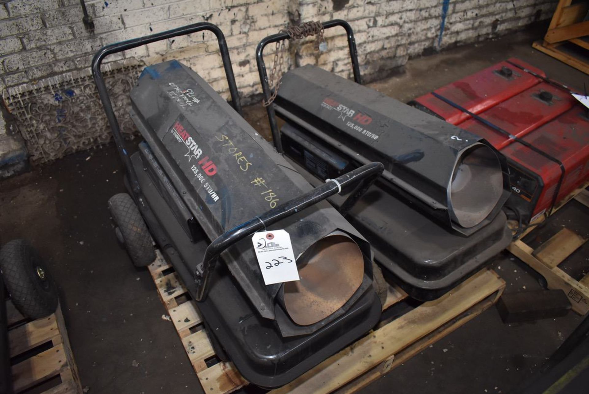 Lot Tags 217 - 223: (10) Enerco Heatstar HD 125,000 BTU/HR Torpedo Type Heaters - Image 7 of 7