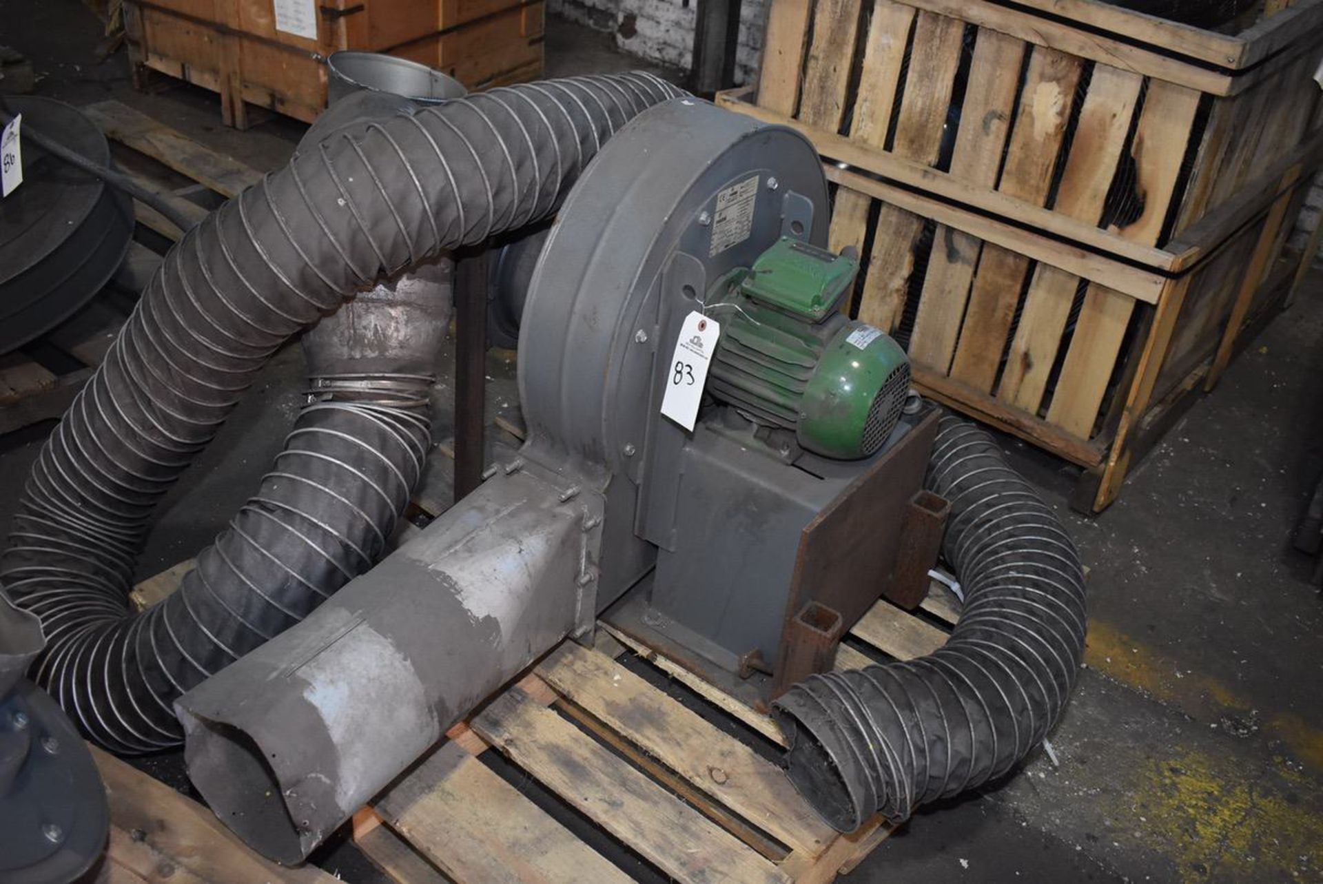 Lot Tags 81 - 86 - (3) Mistral Blowers with WEG 1 HP Motors, (2) Mistral Blower Units, Mistral Model - Image 4 of 9