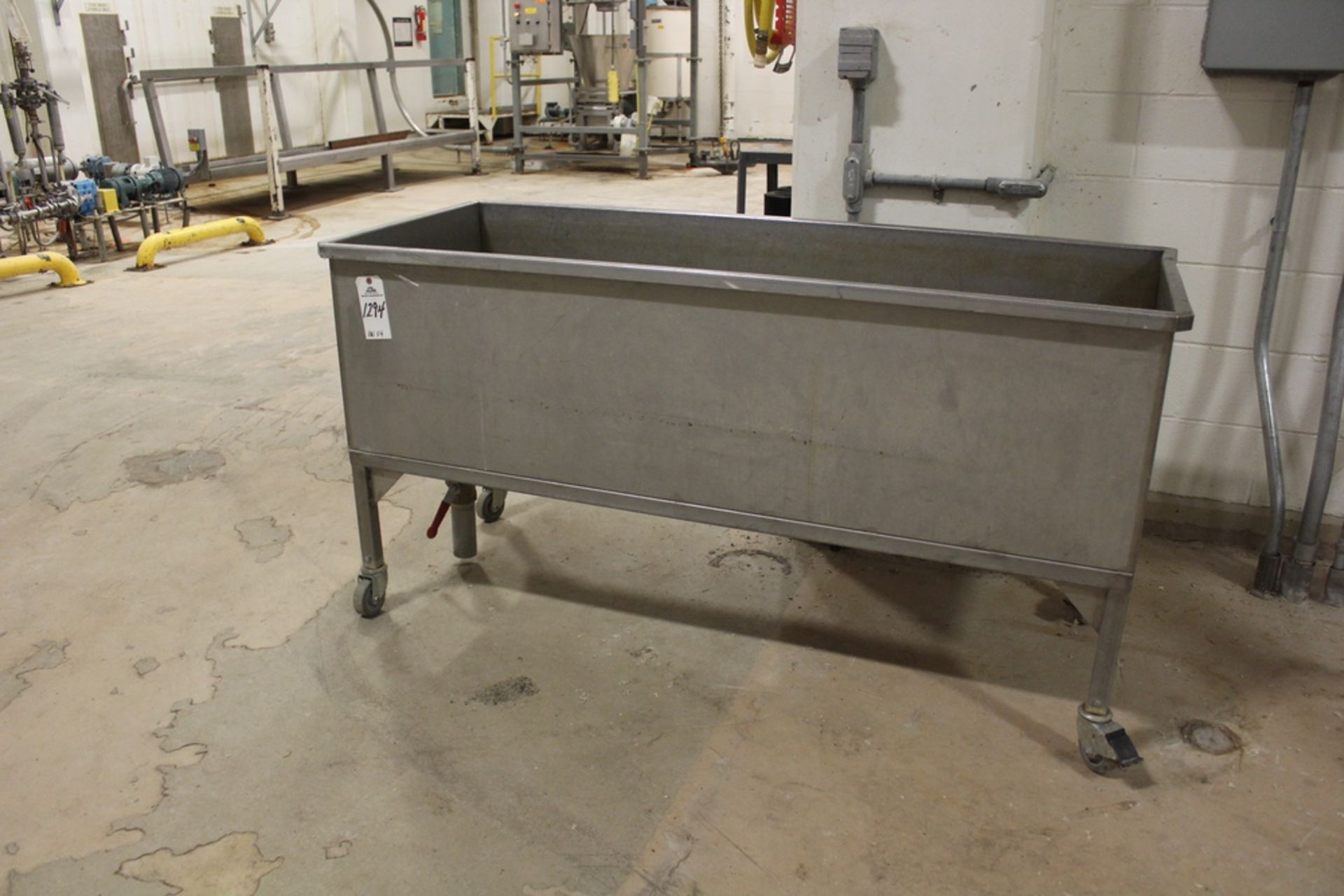 Stainless Steel Wash Down Sink | Rig Fee: $100