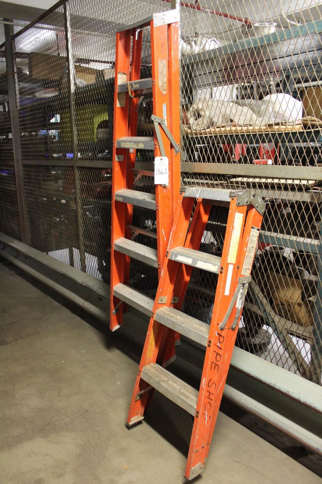 Lot of (2) Step Ladders | Rig Fee: Hand Carry or Contact Rigger