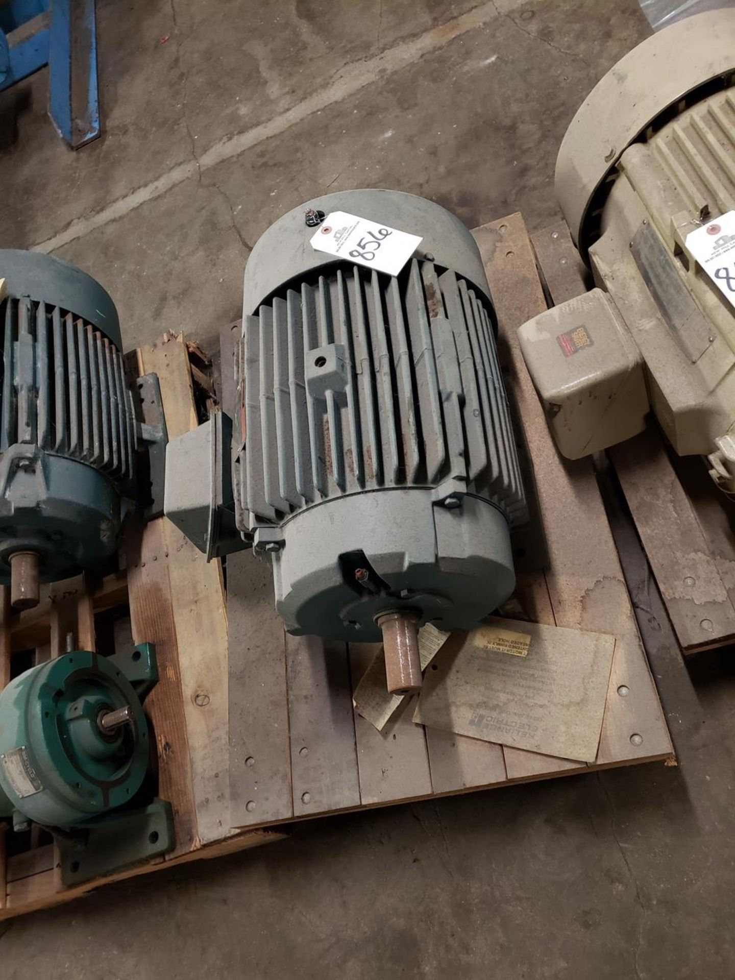 Reliance Eledctric Motor, 25 HP - Subject to Bulk Bid Lot 845B -The Greater of | Rig Fee: No Charge