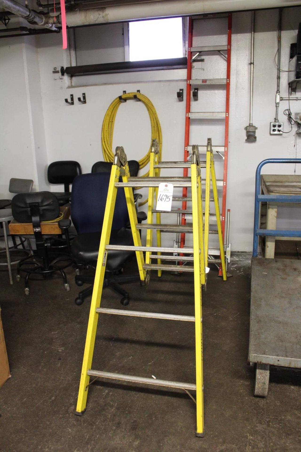 Lot of (2) Ladders | Rig Fee: Hand Carry or Contact Rigger