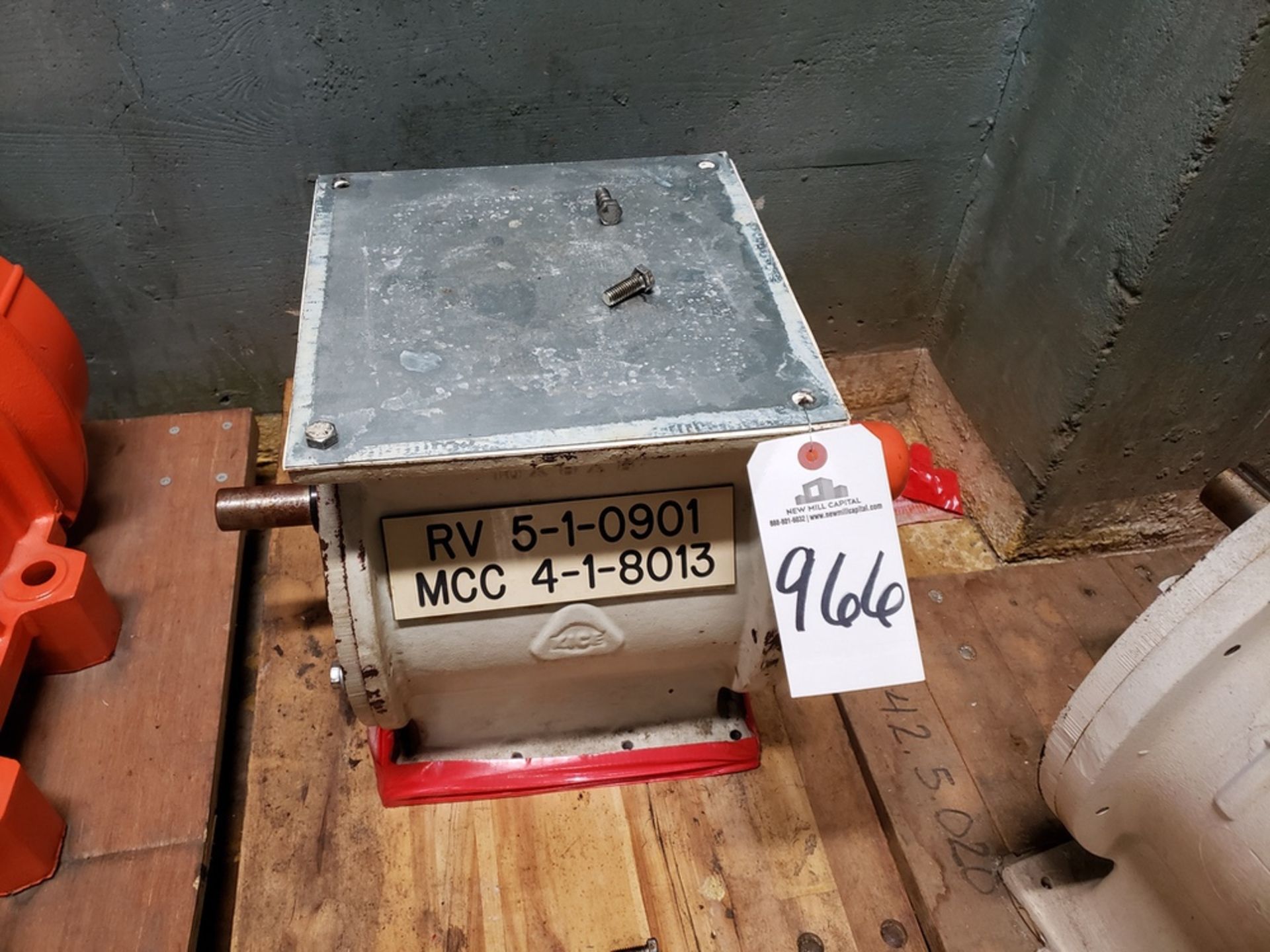 Kice Rotary Valve, M# VJ 10X8X8 - Subject to Bulk Bid Lot 942B -The Greater of | Rig Fee: No Charge