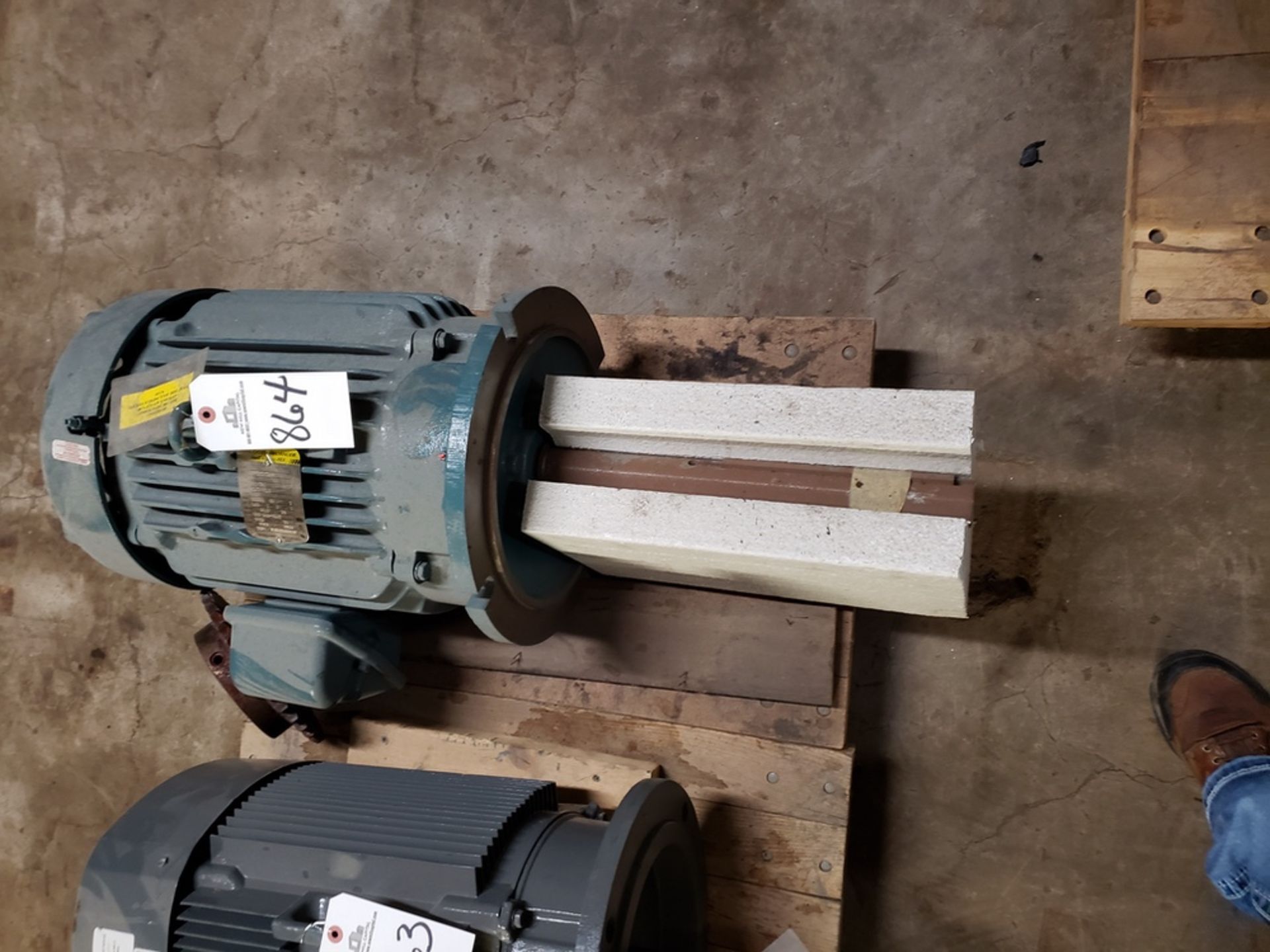 Baldor Electric Motor, 10 HP - Subject to Bulk Bid Lot 845B -The Greater of th | Rig Fee: No Charge