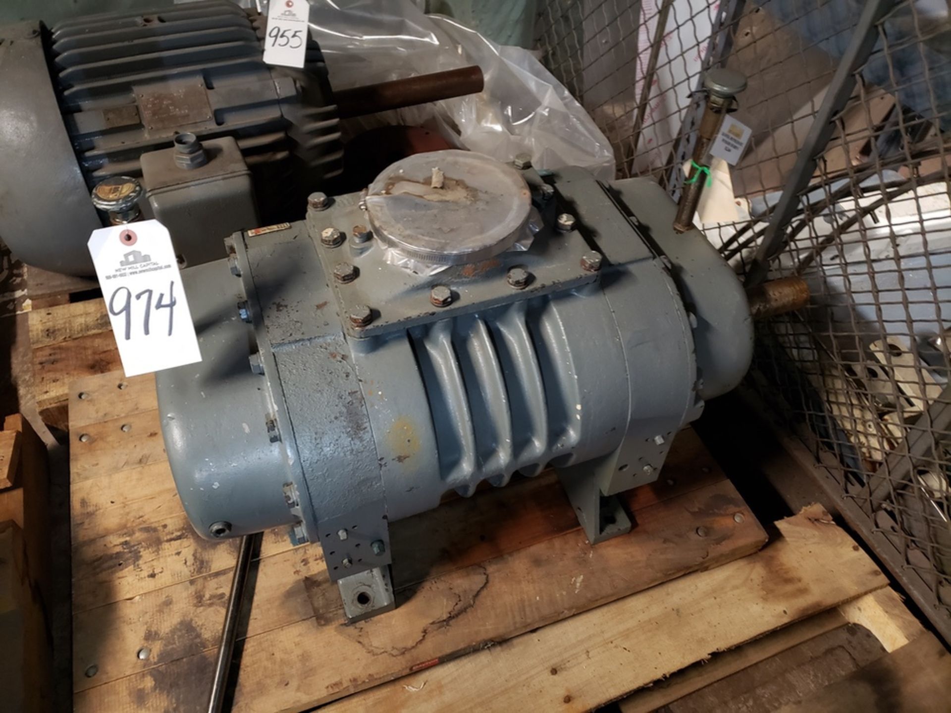 Tuthill Rotary Positive Displacement Blower, M# 5511-46L3 - Subject to Bulk Bid Lot | Rig Fee: $50