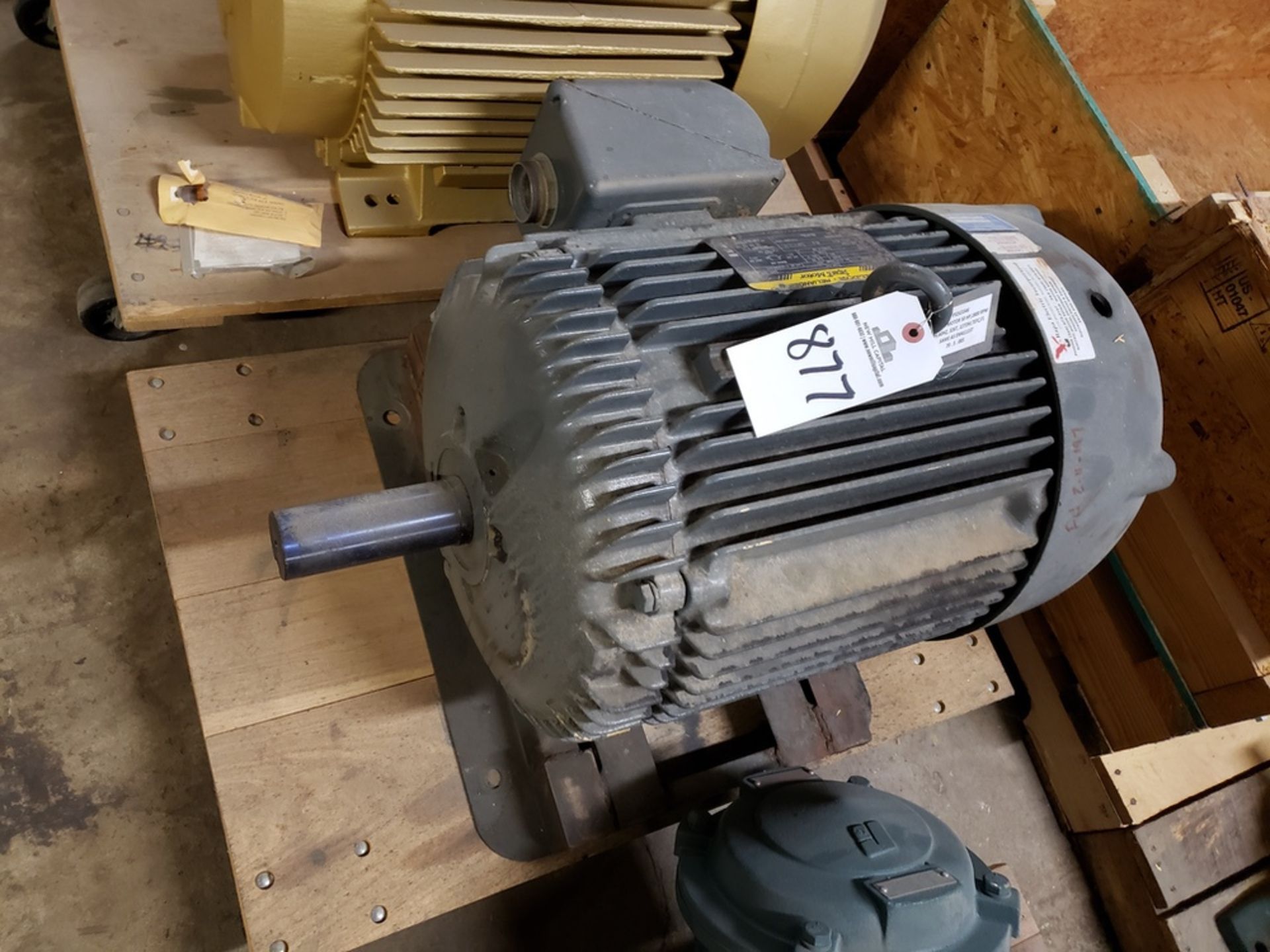 Baldor Electric Motor, 50 HP - Subject to Bulk Bid Lot 845B -The Greater of the Agg | Rig Fee: $40