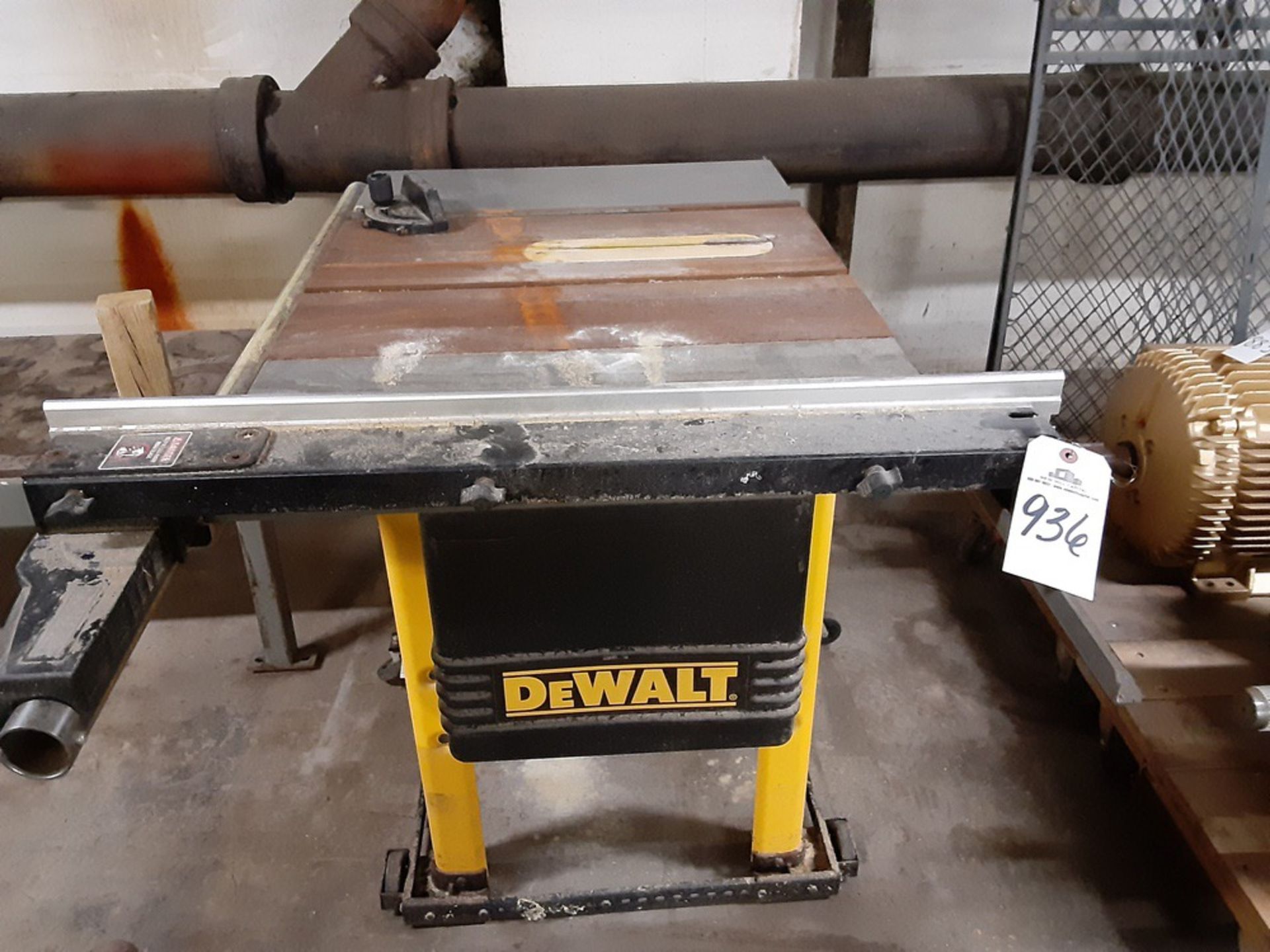 Dewalt Table Saw, M# 612009-00 | Rig Fee: $50