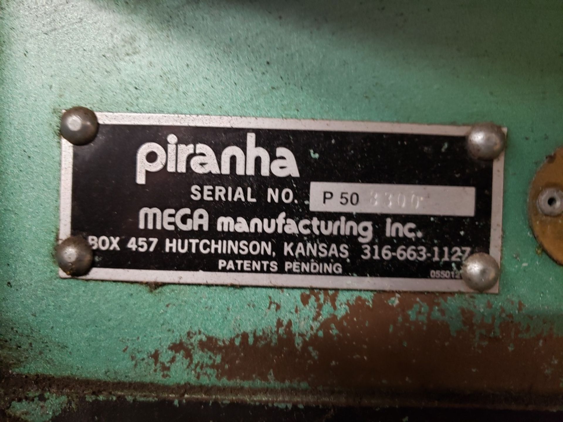 Piranha Ironworker, M# P50, S/N P50 3300 | Rig Fee: $400 - Image 2 of 6