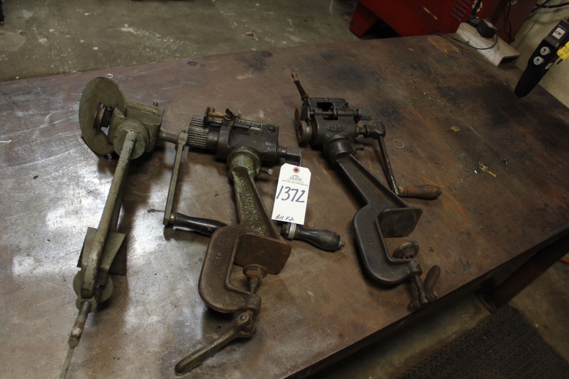 Lot of (3) Manual Bead Rollers | Rig Fee: Hand Carry or Contact Rigger