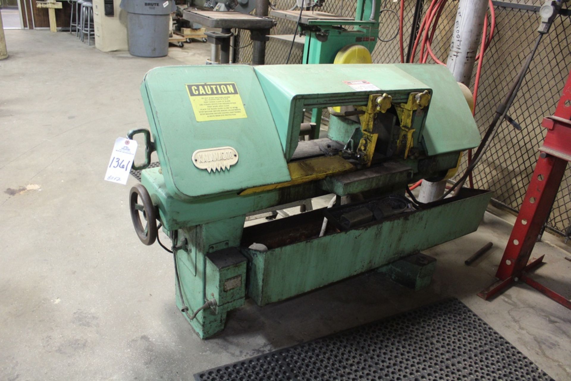 Kalamazoo Horizontal Band Saw, M# 8C-W | Rig Fee: $150