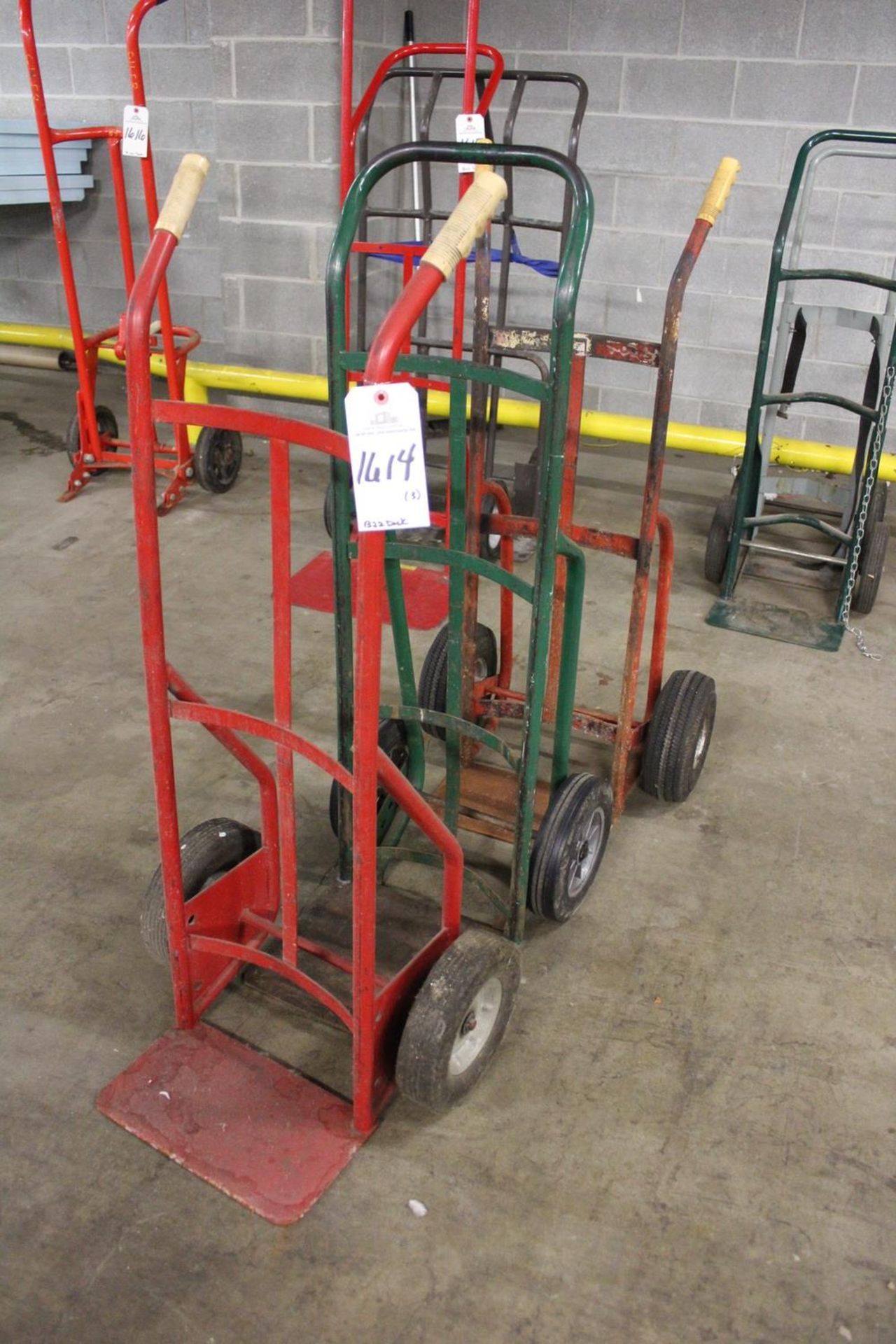 Lot of (3) Hand Trucks | Rig Fee: Hand Carry or Contact Rigger
