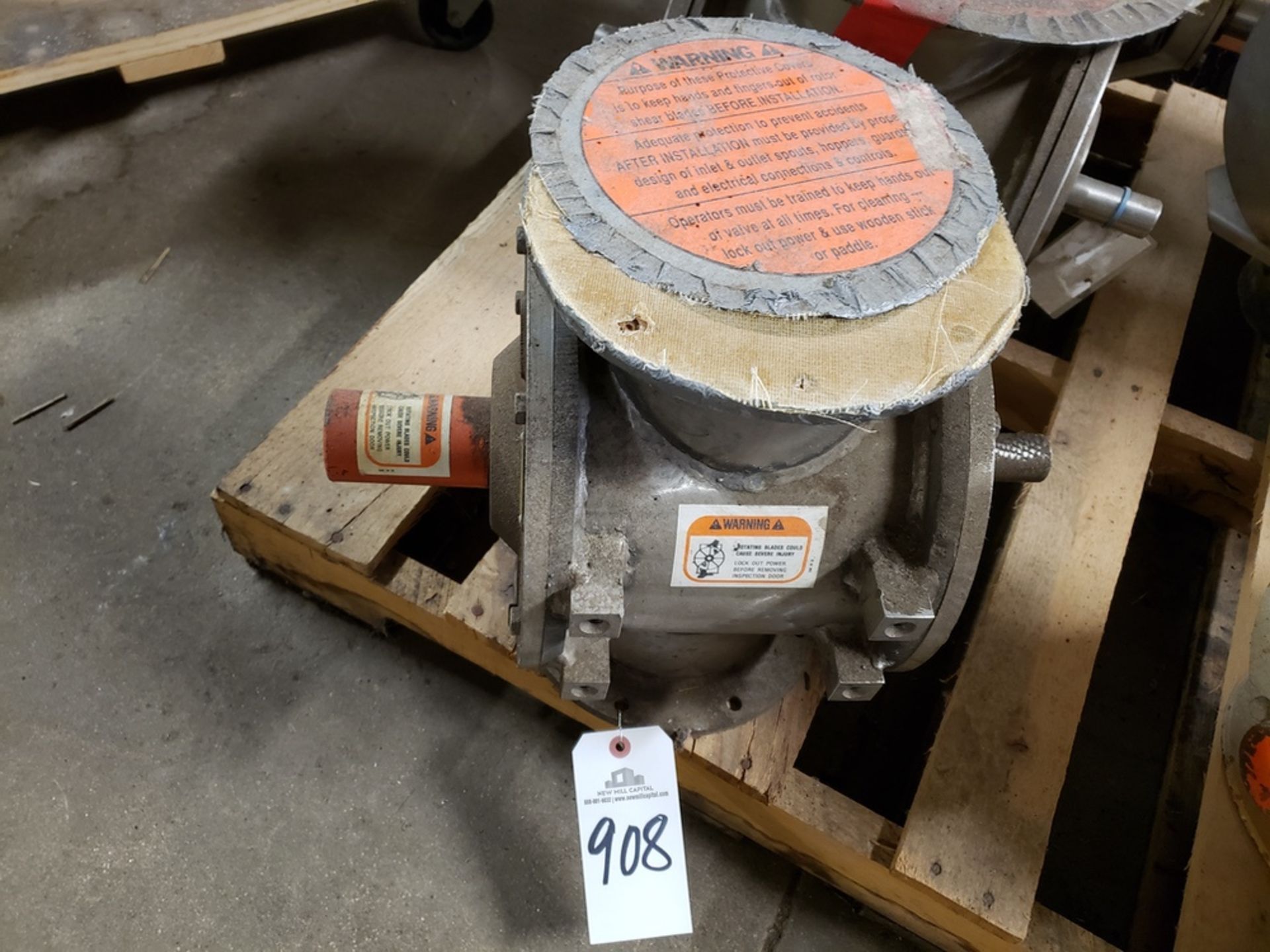 Kice Rotary Valve, M# VBS 8X6 - Subject to Bulk Bid Lot 884B -The Greater of t | Rig Fee: No Charge