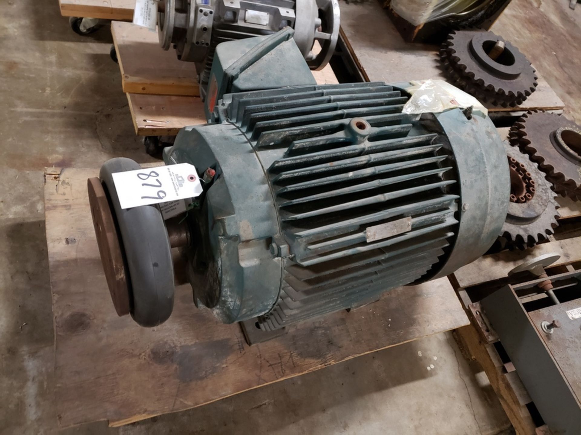 Reliance Eledctric Motor, 75 HP - Subject to Bulk Bid Lot 845B -The Greater of the | Rig Fee: $40