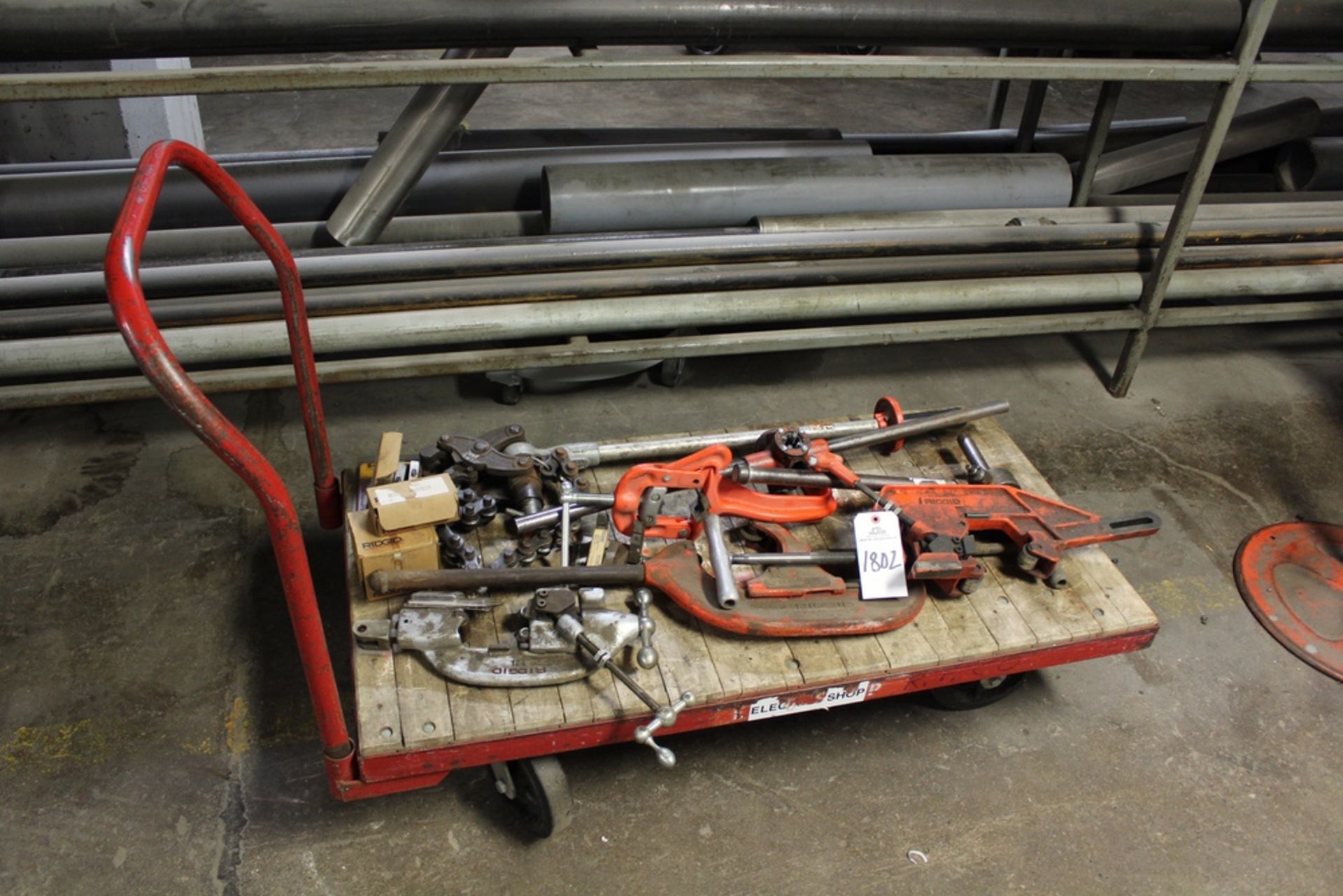 Lot of Ridgid Pipe Threading Tools | Rig Fee: Hand Carry or Contact Rigger