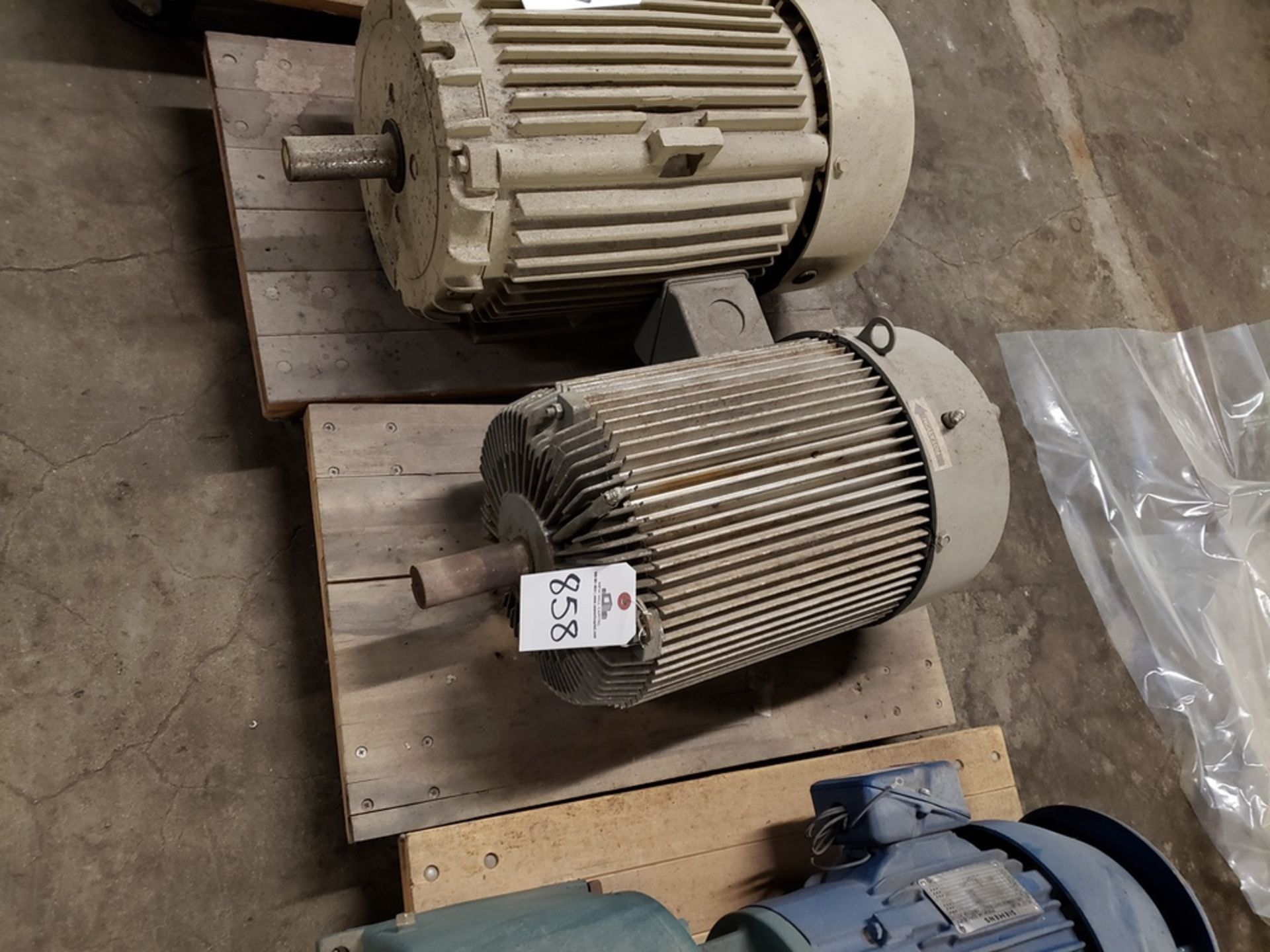 Electric Motor, 15 HP - Subject to Bulk Bid Lot 845B -The Greater of the Aggre | Rig Fee: No Charge