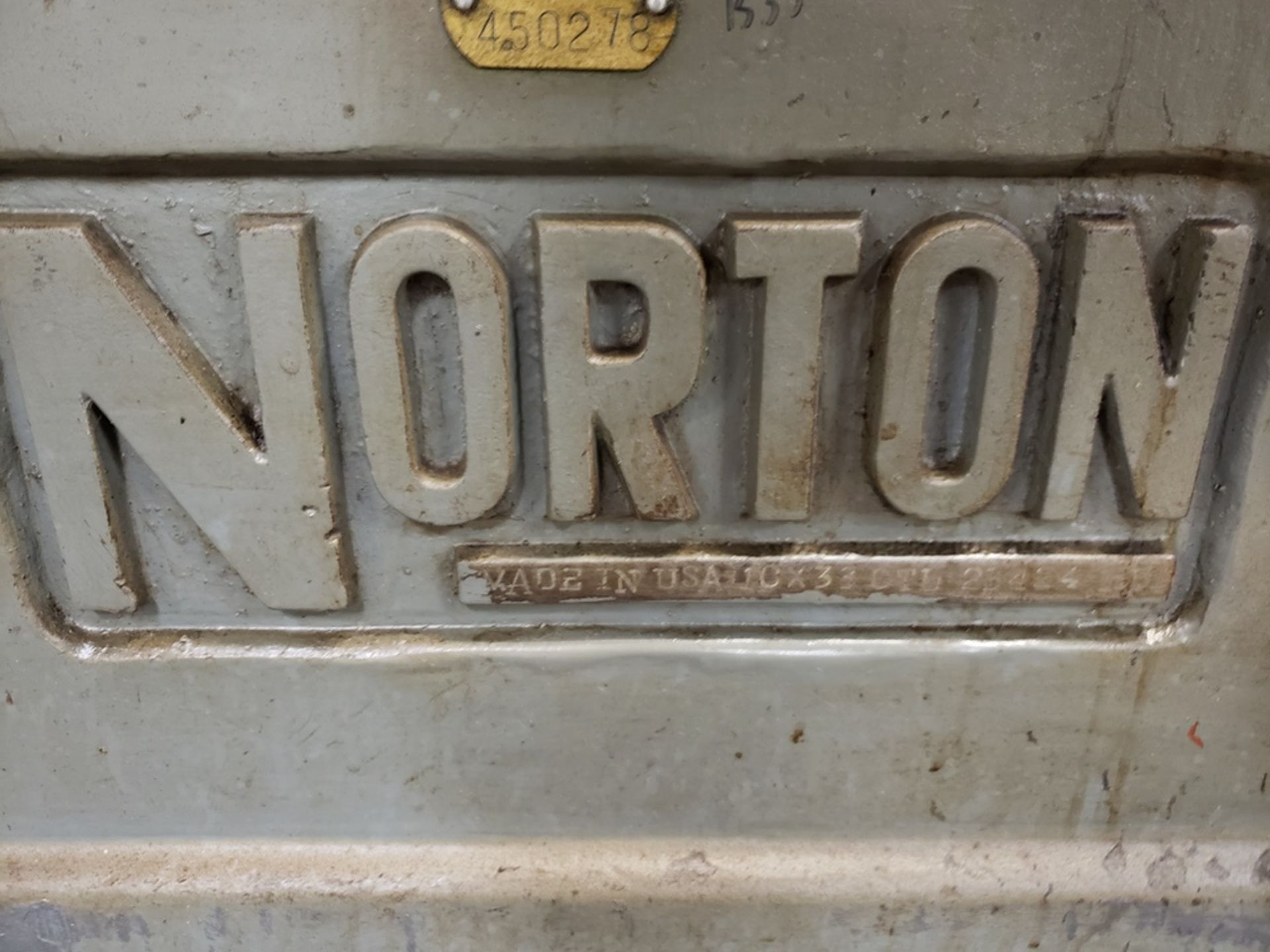 Norton 10X33 O.D. Grinder, M# DTU 23424 | Rig Fee: $900 - Image 2 of 6