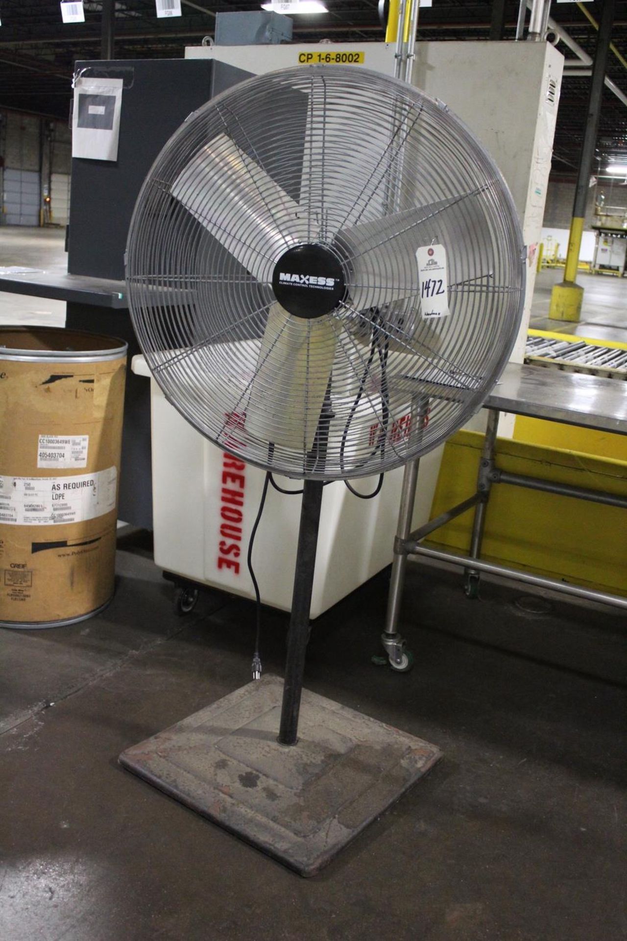 (2) Pedestal Fans (Tagged as 1471 and 1472) | Rig Fee: No Charge - Image 2 of 2