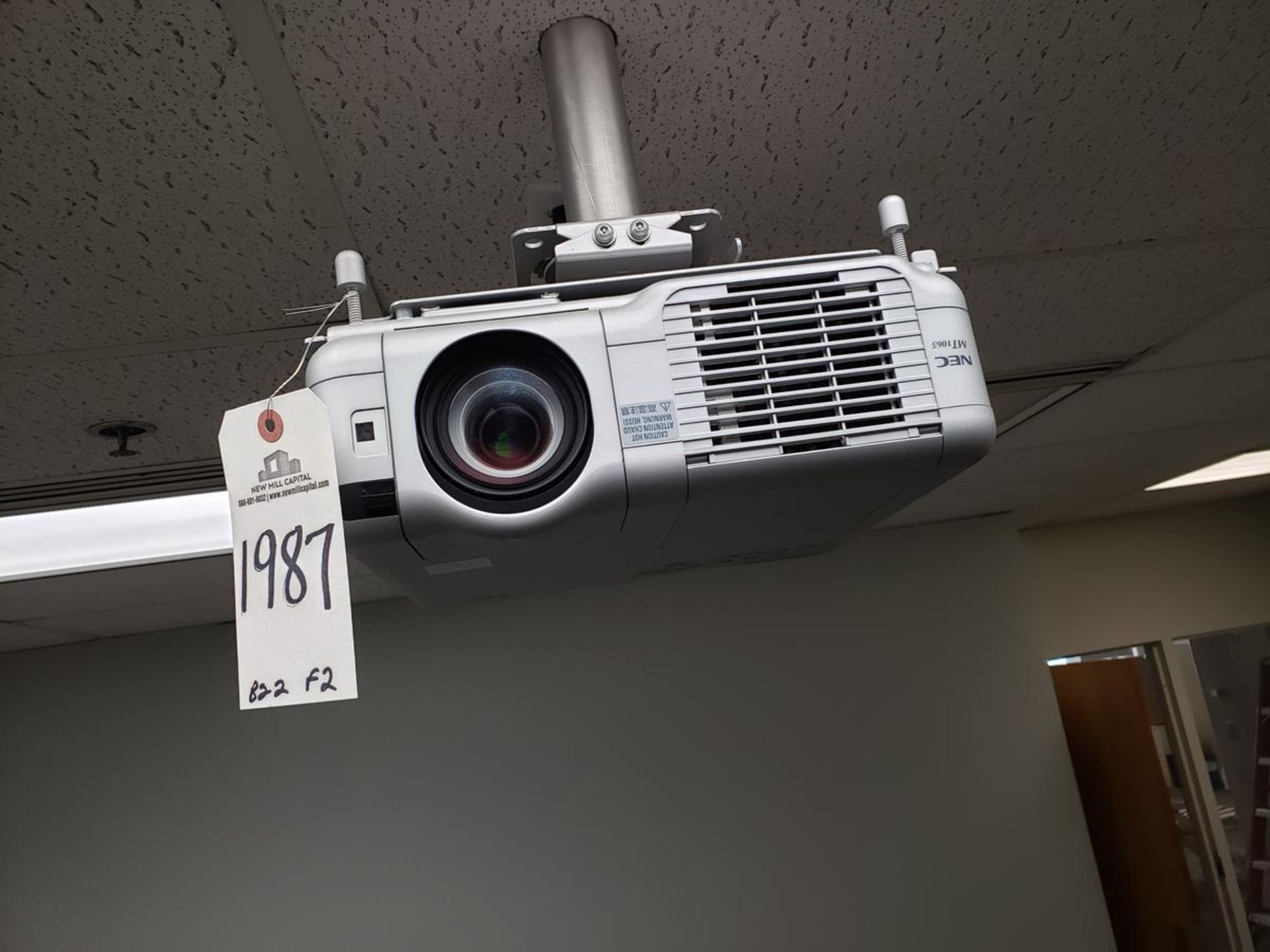 NEC Projector, M# MT1065 | Rig Fee: Hand Carry or Contact Rigger