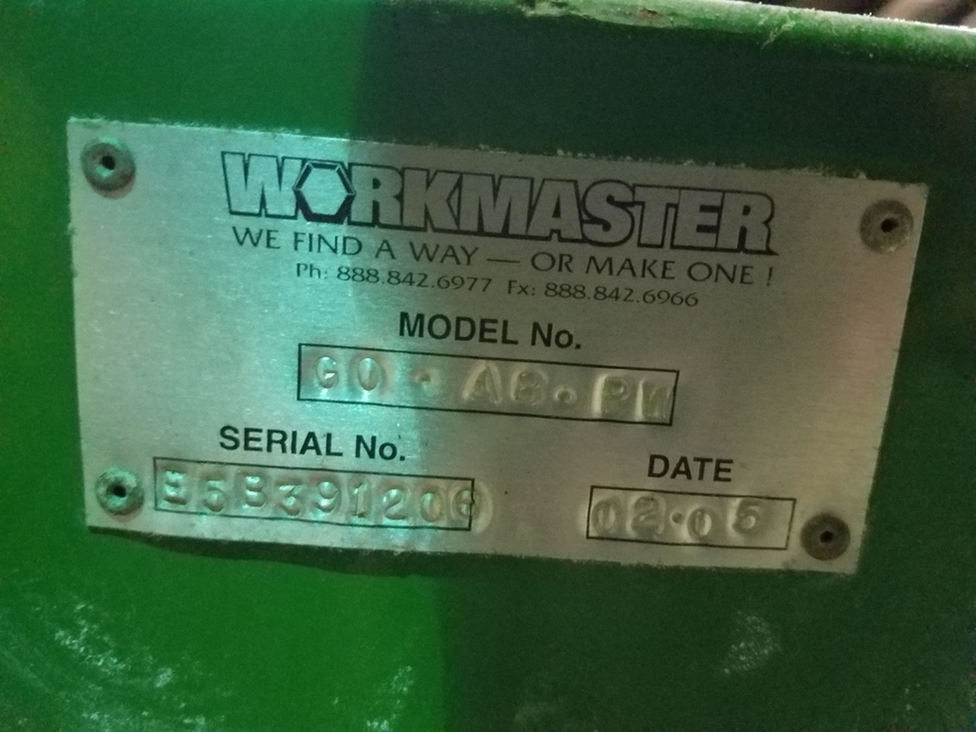 Workmaster Pneumatic Railcar Door Opener, M# GO-A8-PW | Rig Fee: $150 - Image 2 of 2