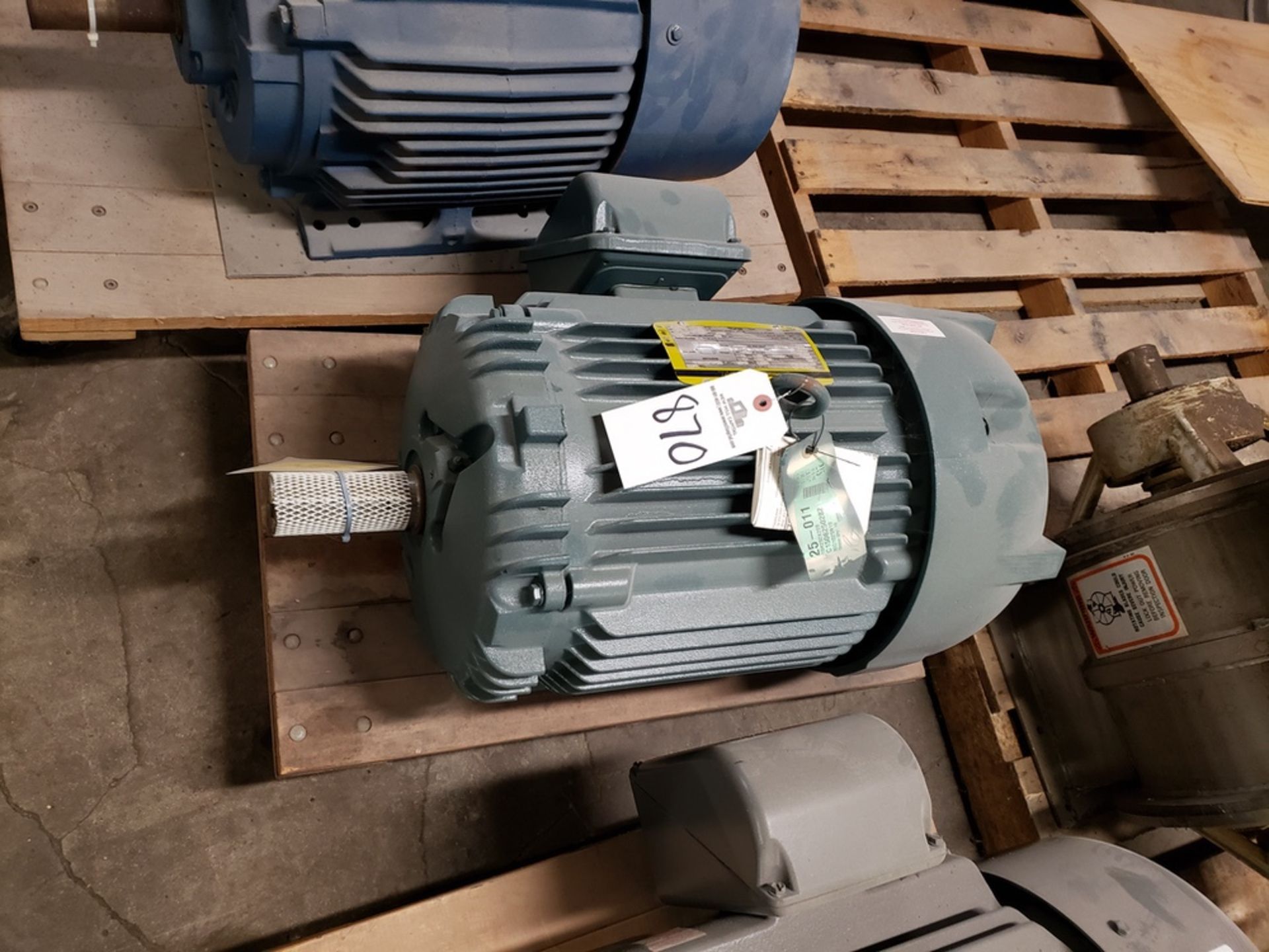 Baldor Electric Motor, 25 HP - Subject to Bulk Bid Lot 845B -The Greater of th | Rig Fee: No Charge