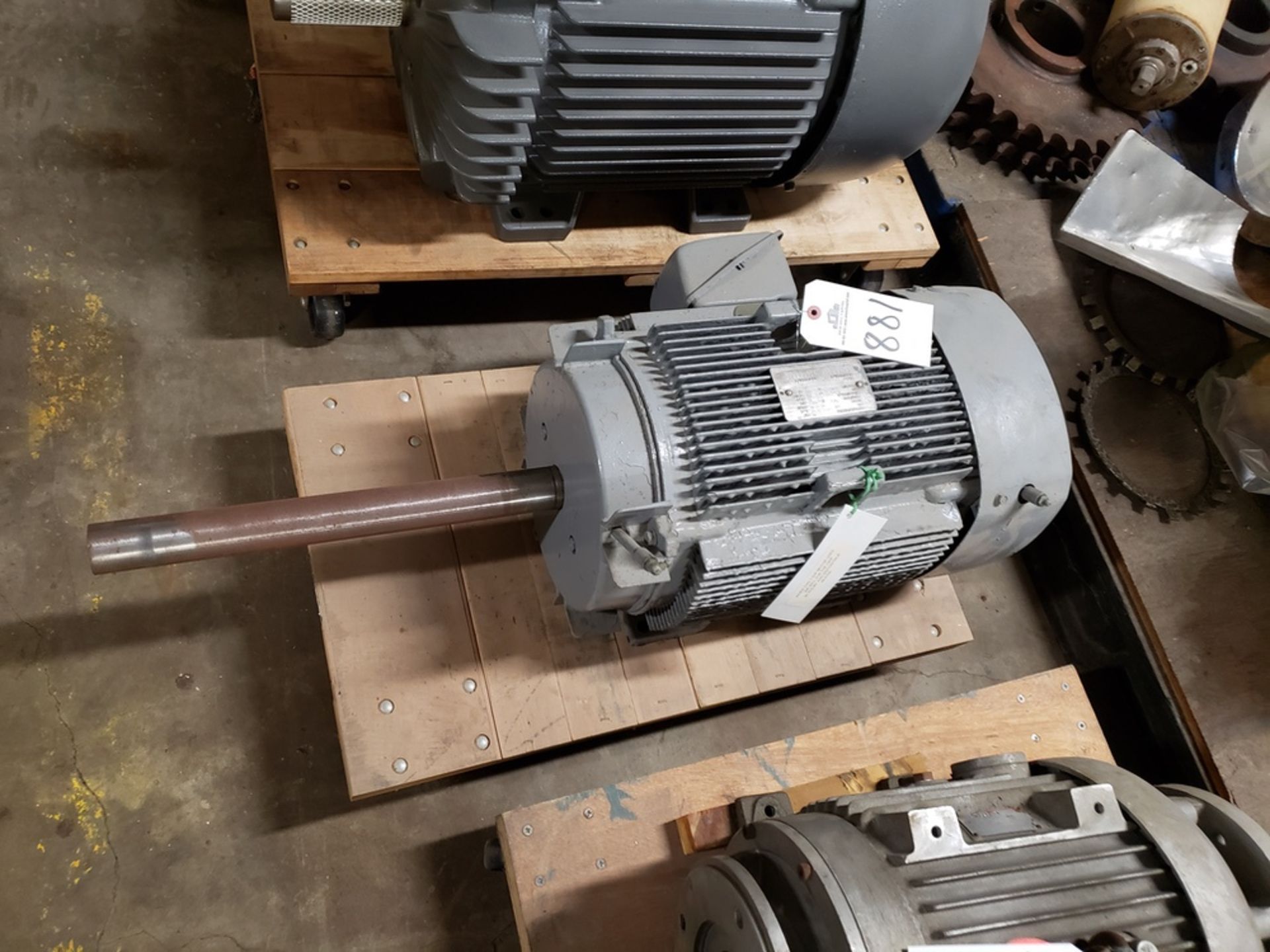 GE Electric Motor, 20 HP - Subject to Bulk Bid Lot 845B -The Greater of the Aggrega | Rig Fee: $40