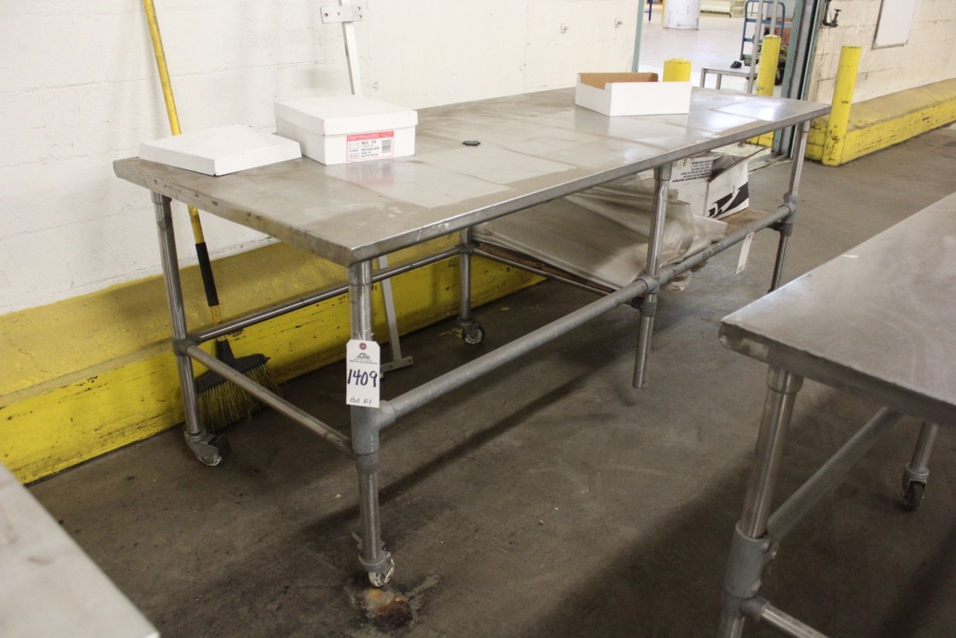 Stainless Steel Table | Rig Fee: $50